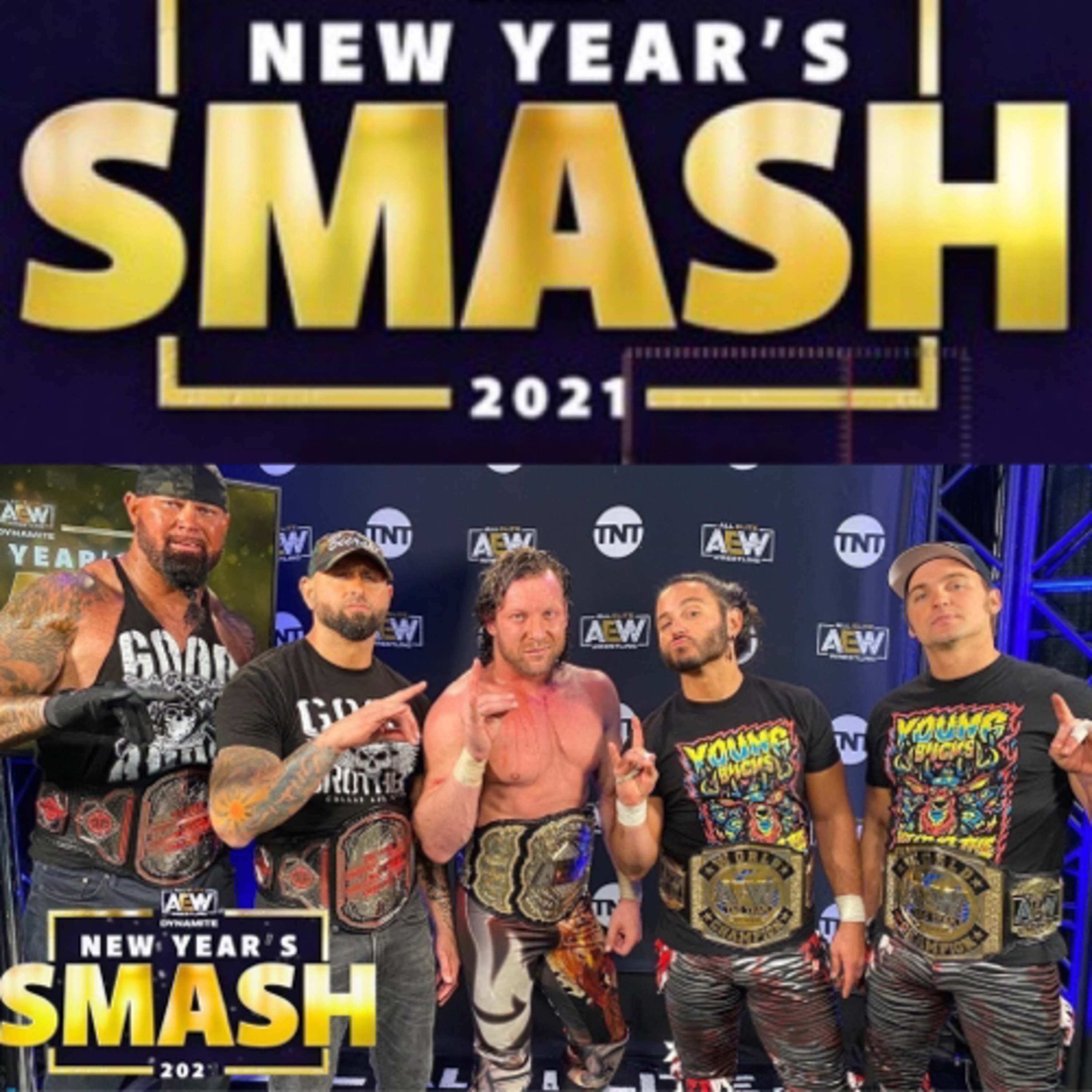Main Event Talk Podcast: NXT vs. AEW New Years Evil Or Smash? Part 2 New Years Smash Episode 107 episode artwork
