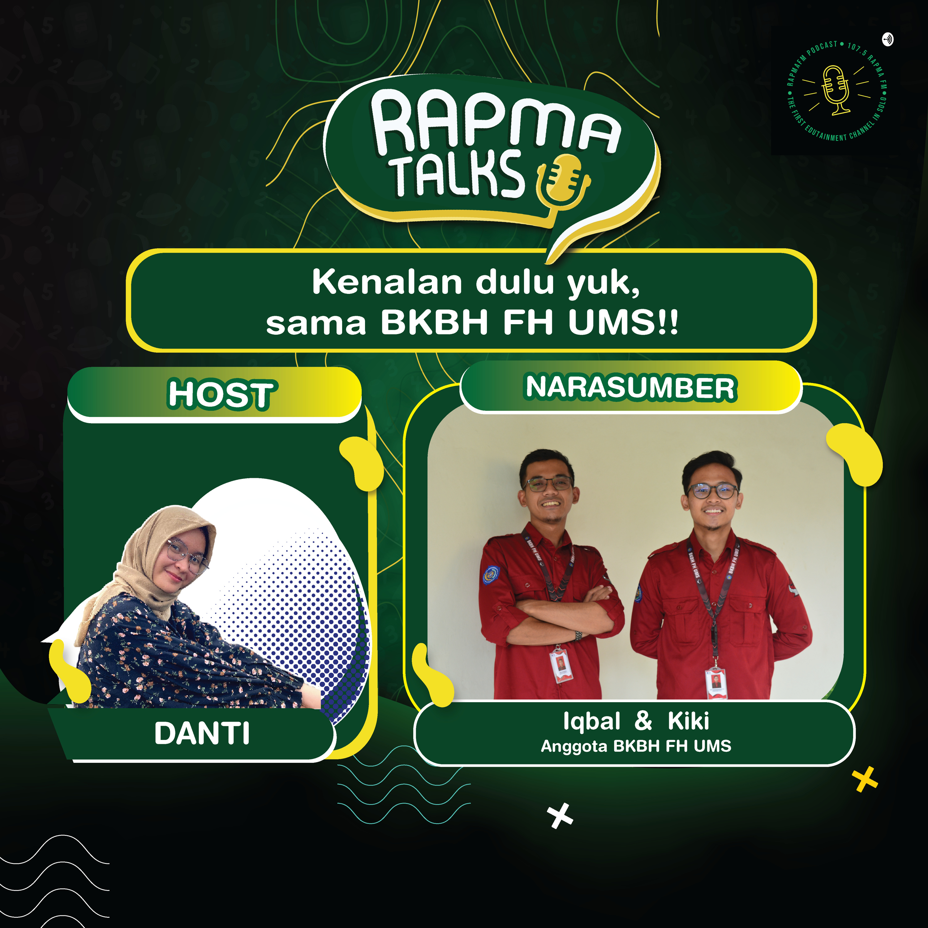 [RAPMATALKS] Kenalan dulu yuk, sama BKBH FH UMS!! episode artwork