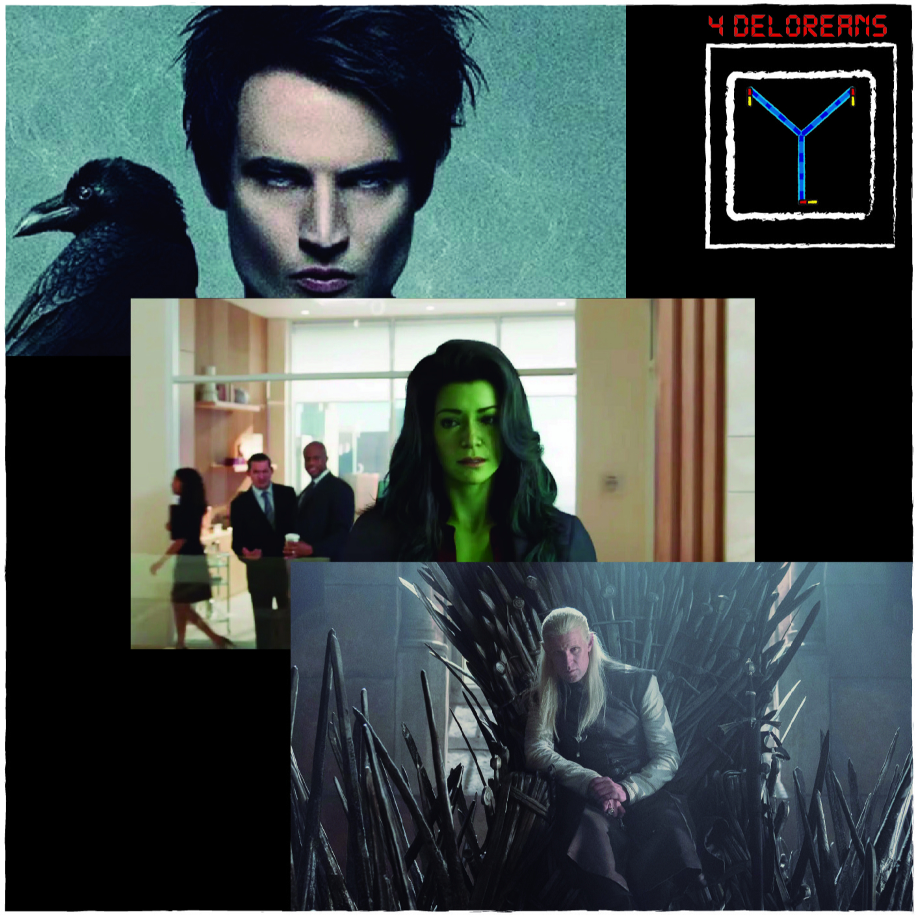 Sandman / SheHulk / House of the Dragon - E171 episode artwork
