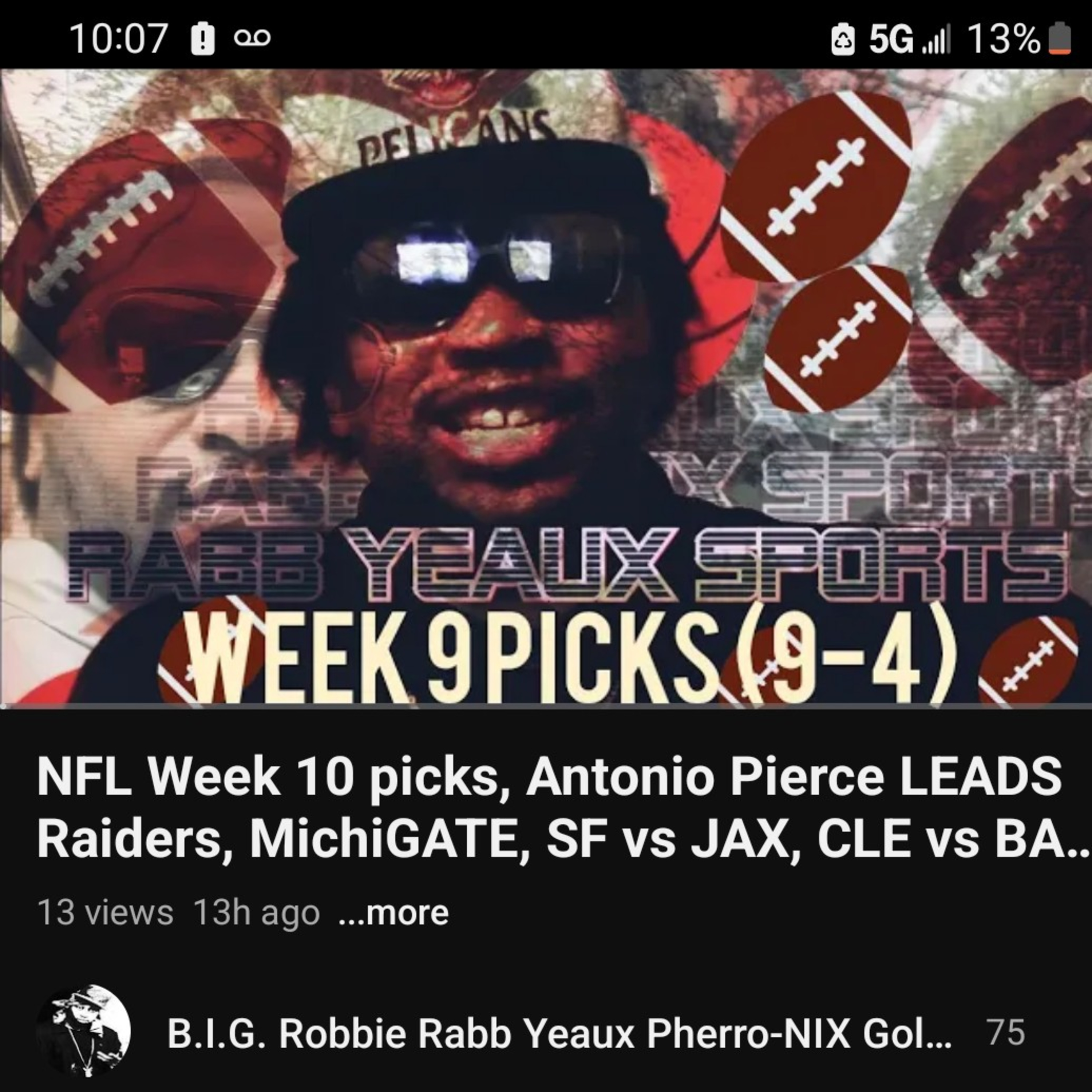 Rabb Yeaux Sports SHOW+NFL, Sports Talk, And BEYOND