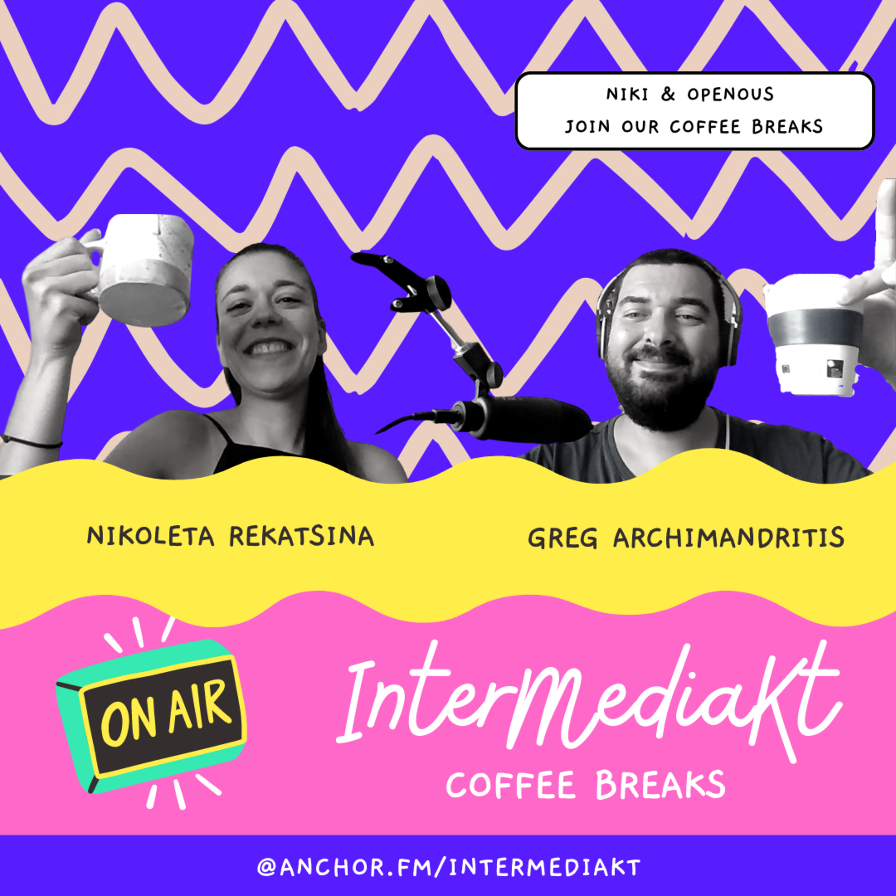 IMA Coffee Break 22 - Nikoleta Rekatsina - Openous episode artwork