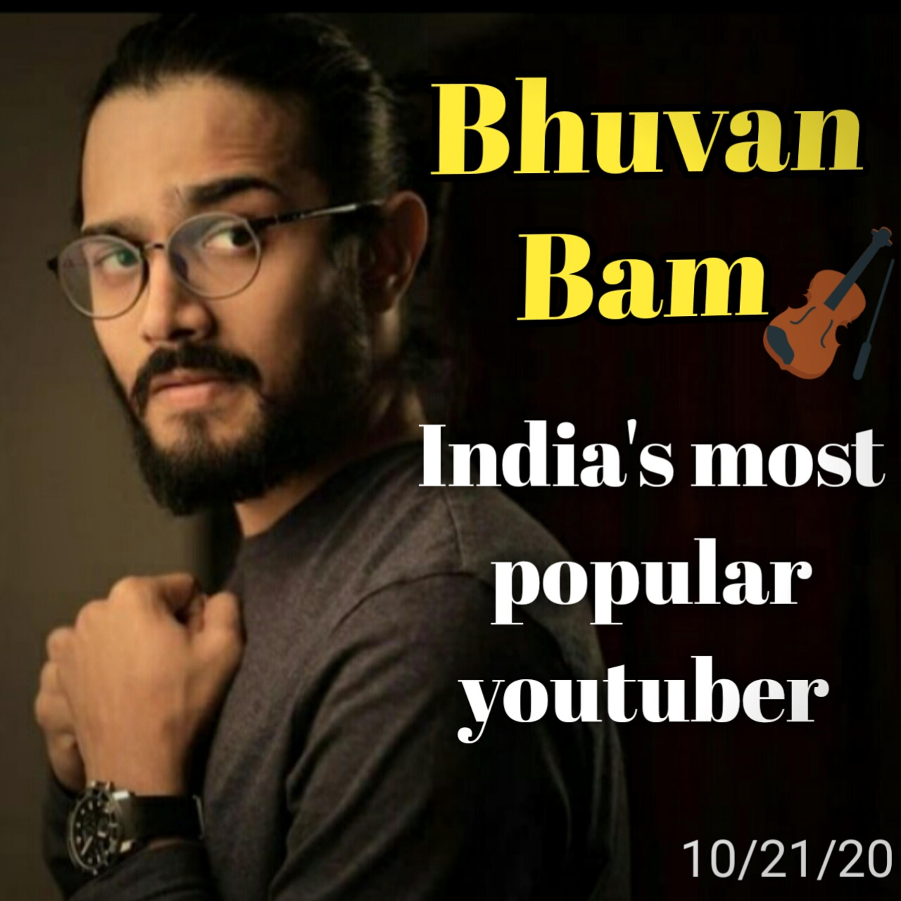 India's most popular and inspirational youtuber 
Bhuvan Bam. 
YouTube session......... 
| EP02 episode artwork