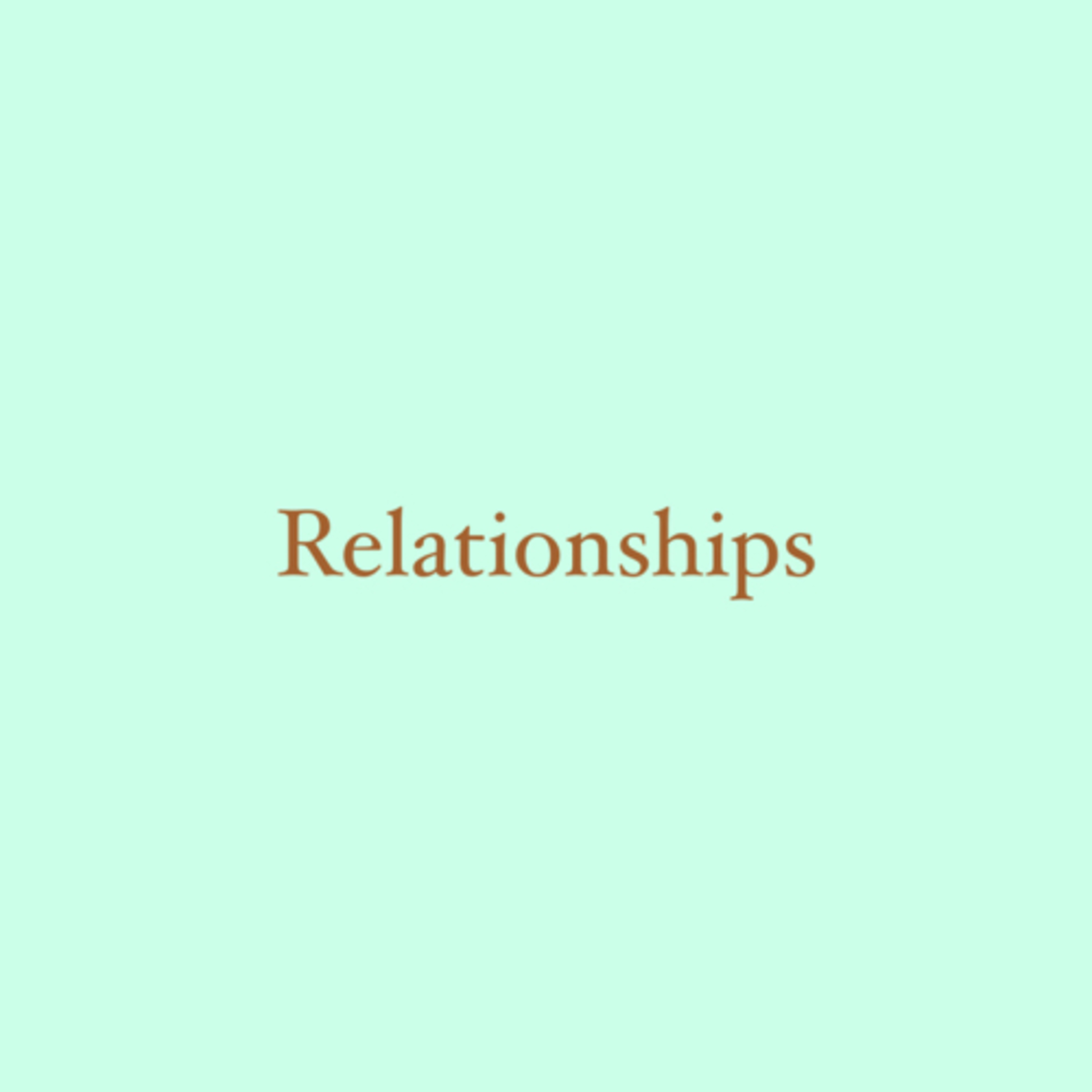 Relationship  episode artwork
