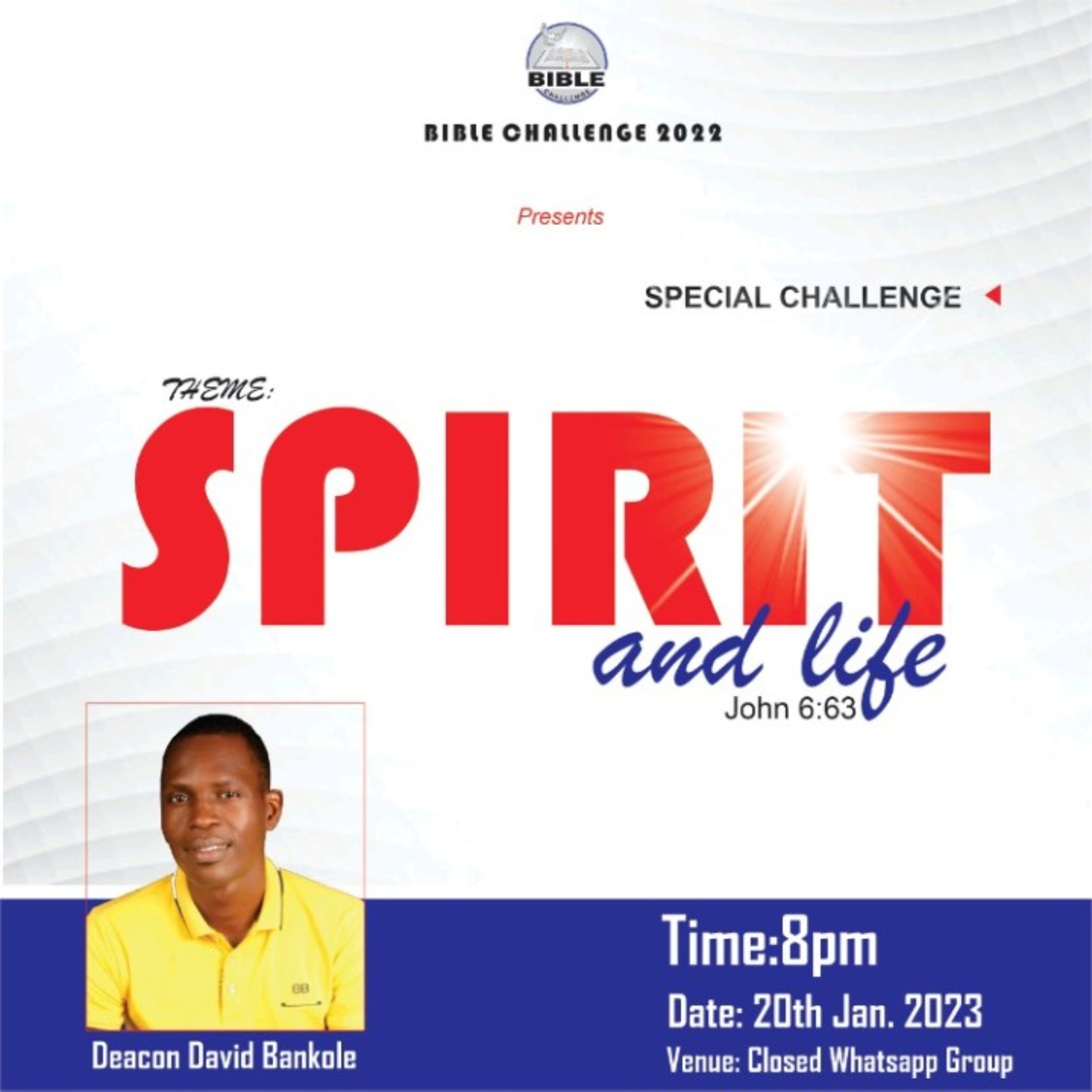 Bible Challenge