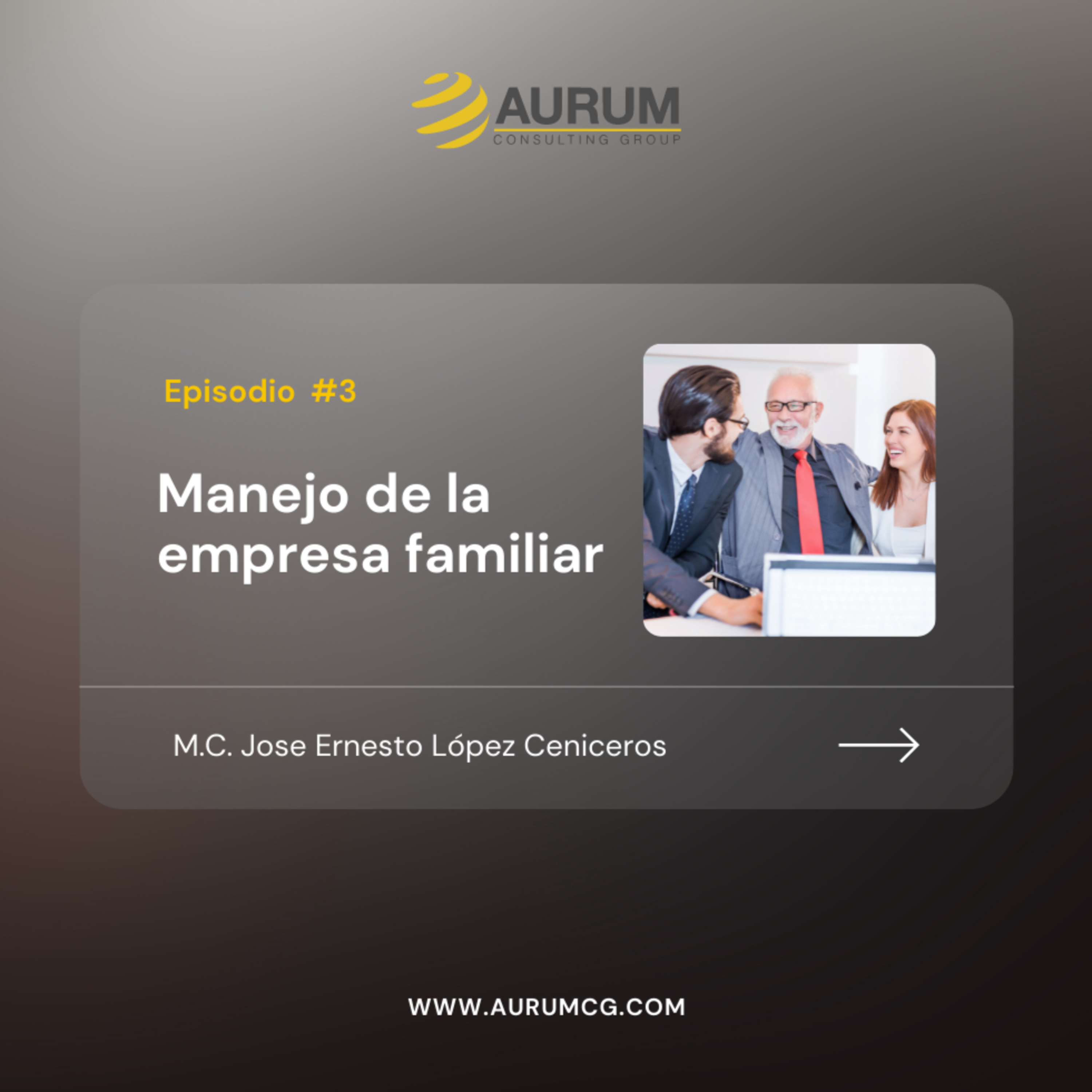 Portada de Aurum CG: El socio de tu negocio