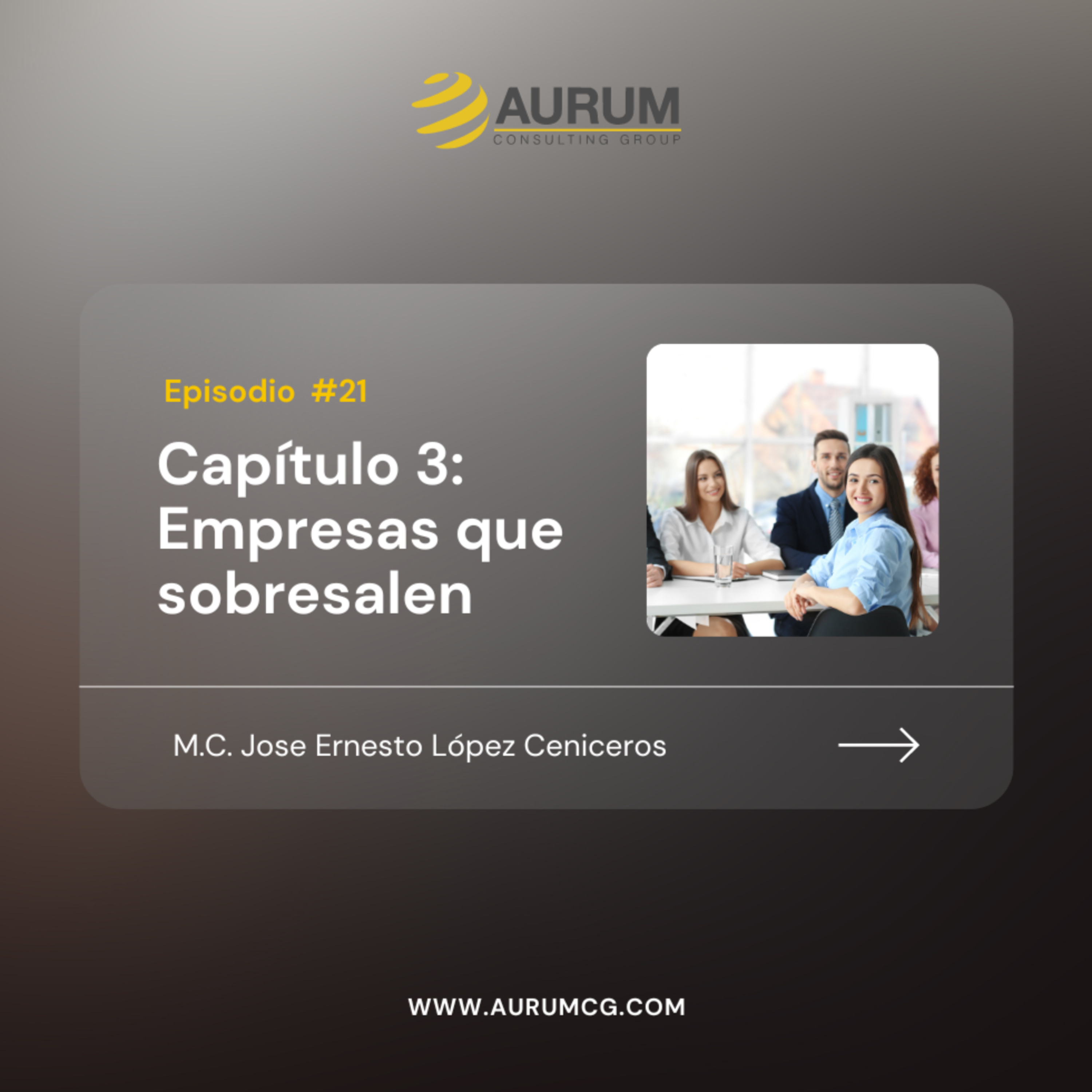 Portada de Aurum CG: El socio de tu negocio