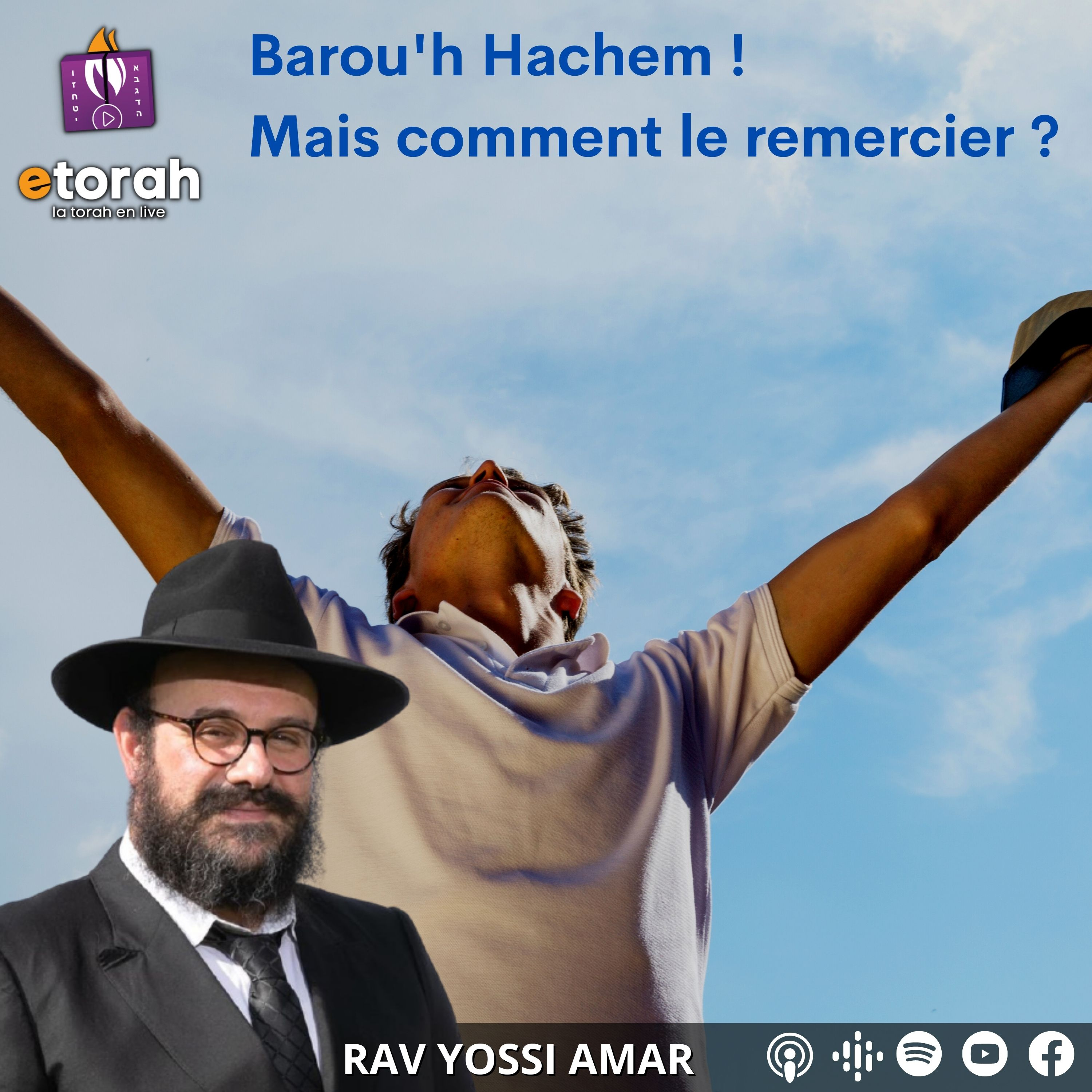 Yitro: Barou'h hachem ! Mais comment le remercier ? et pourquoi c'étais si important par Yitro ? episode artwork