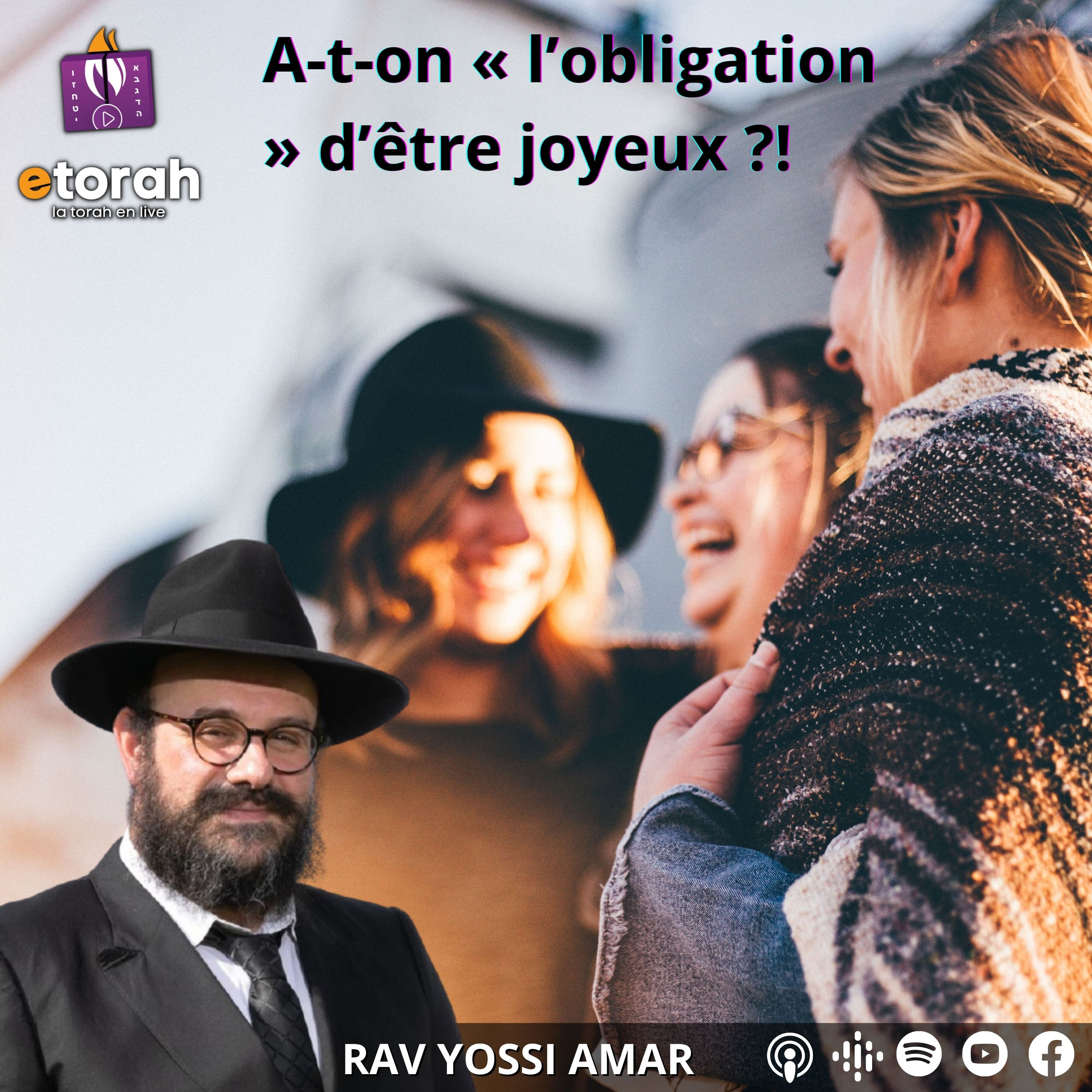 Pourim Katan : Concrètement, a-t-on « l’obligation » d’être joyeux ?! episode artwork