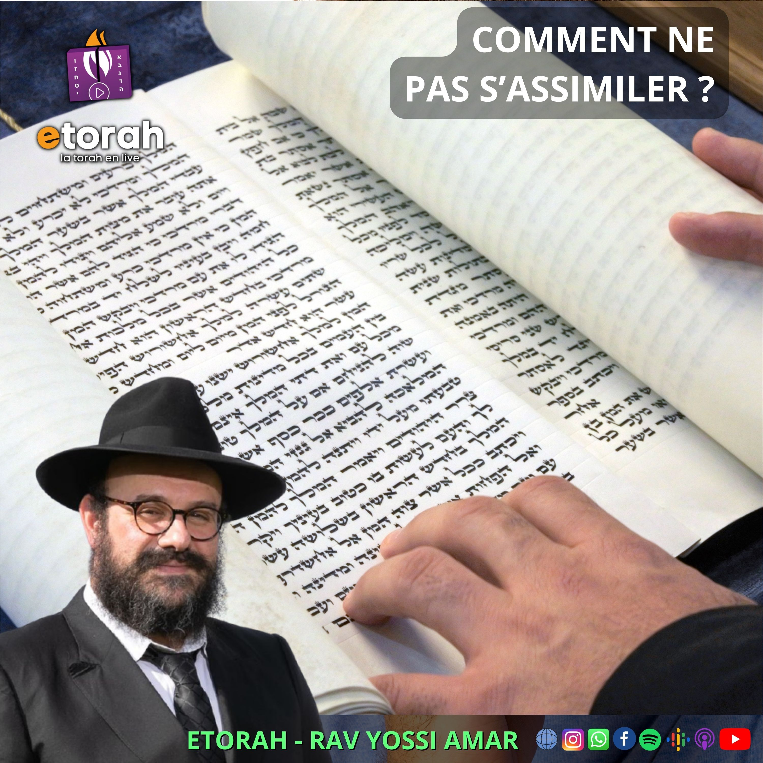 Explications du Rabbi sur la Meguila #3: Comment ne pas s'assimiler ? Les prénoms de Mordeh'ai ! episode artwork