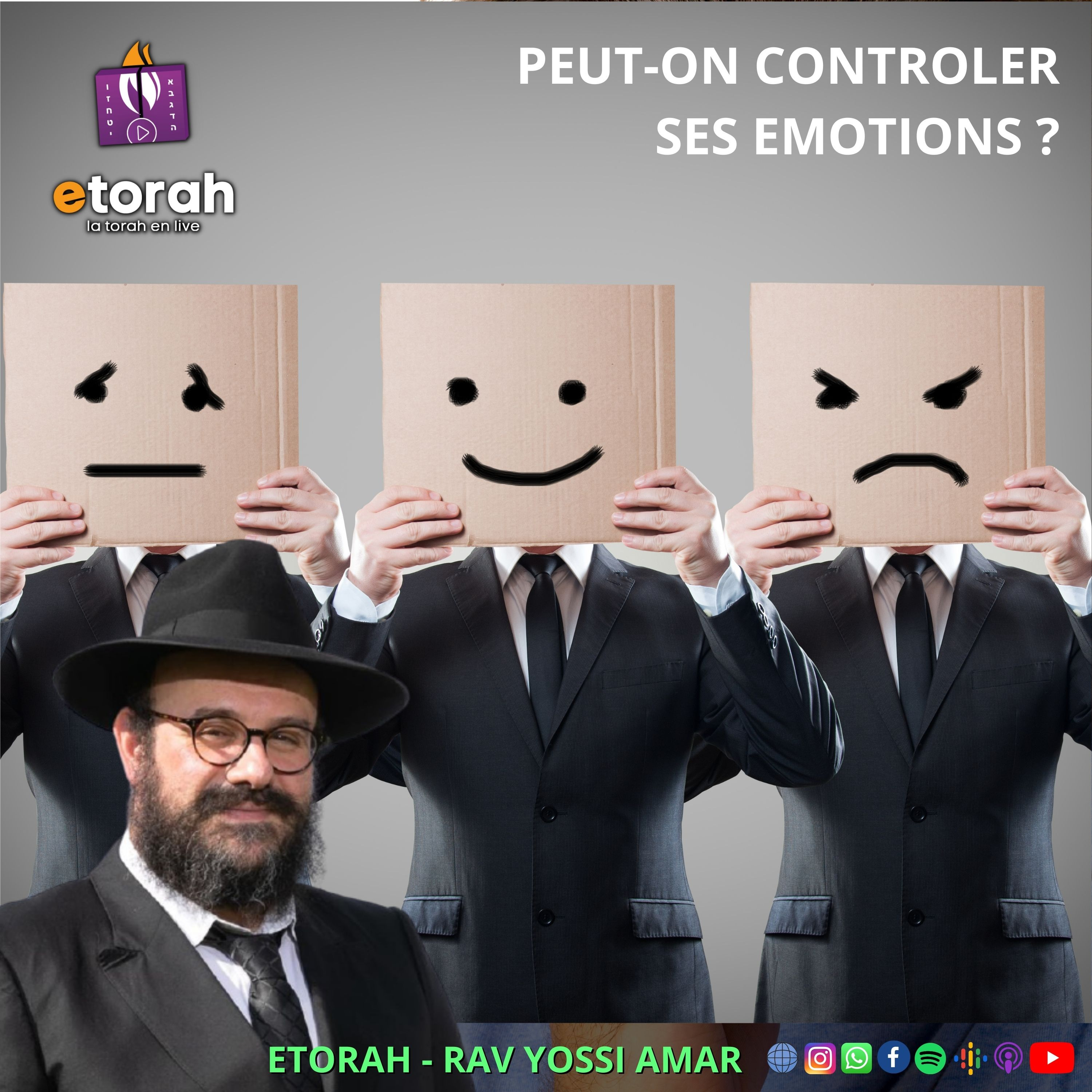 Emor : Est-il possible de contrôler ses émotion ? Le compte du omer nous donne la solution ! episode artwork