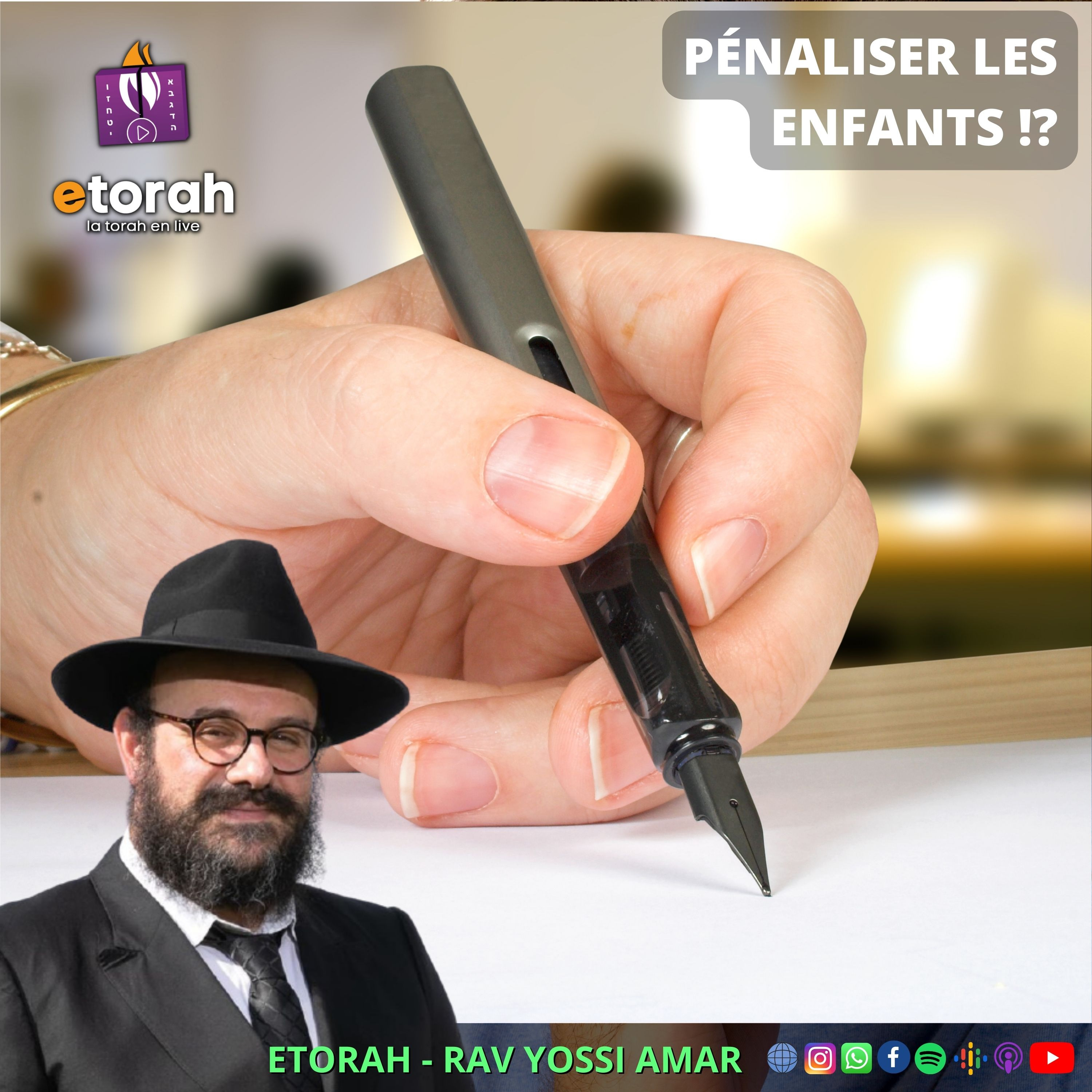 Igerot Kodech : Peut-on pénaliser les enfants quand il y' a un conflit avec l'administration ? episode artwork