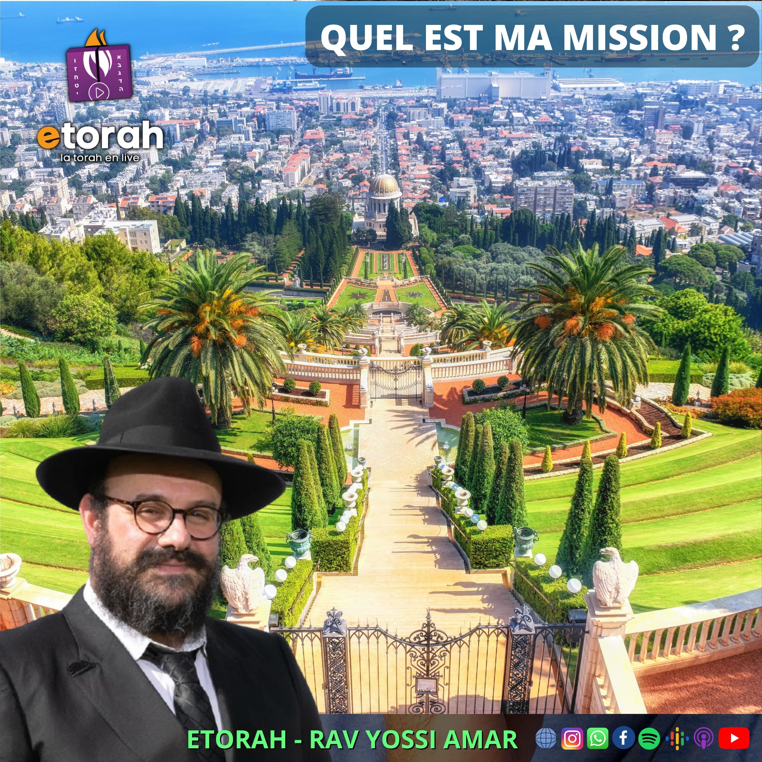 Matot Massei: Qu'elle est notre mission sur terre ? S'assoir au Kollel ou transformer le monde ?! episode artwork