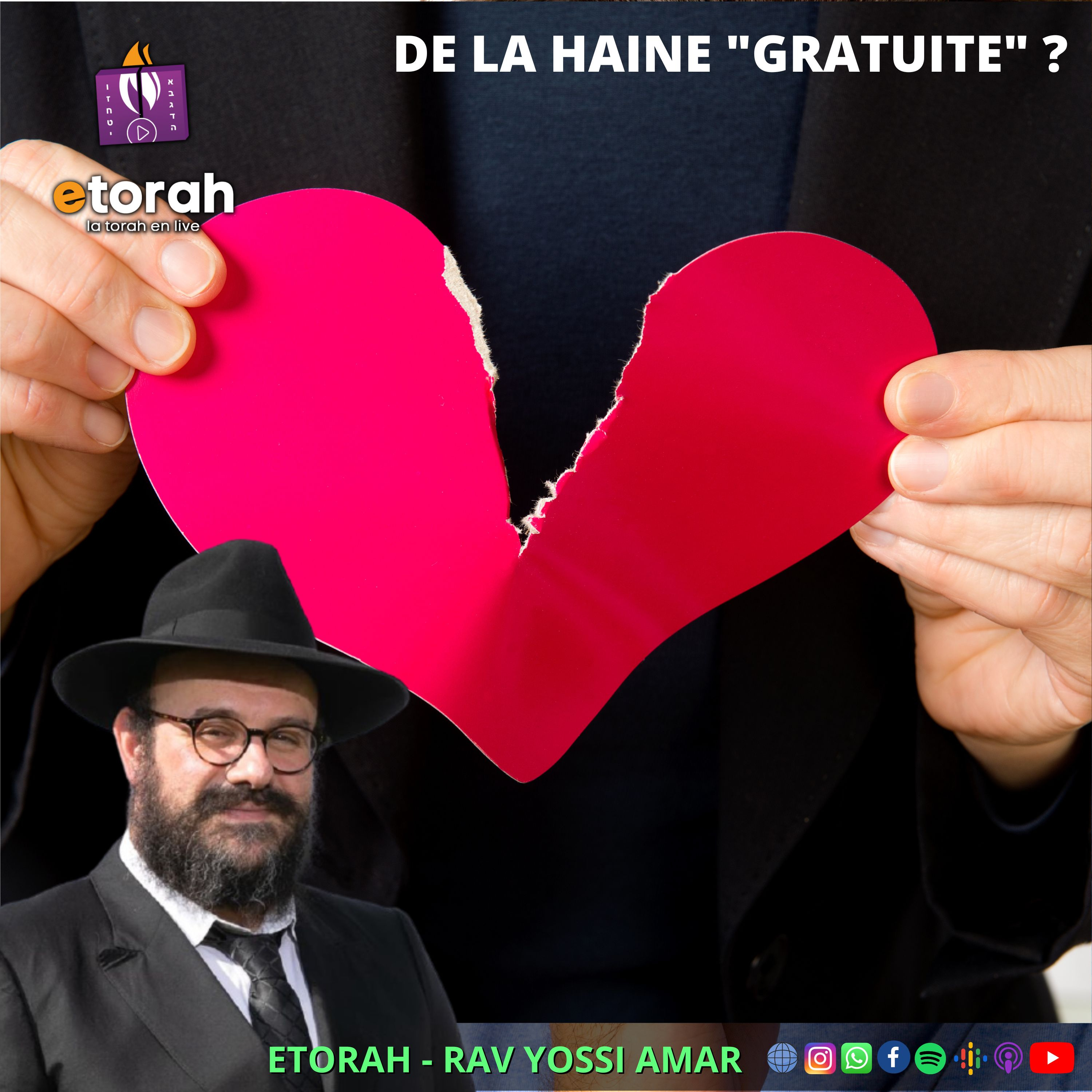 Les trois semaines: Existe-il vraiment de la haine "gratuite" ? Doit-on aimer ou haïr les fauteurs ? episode artwork