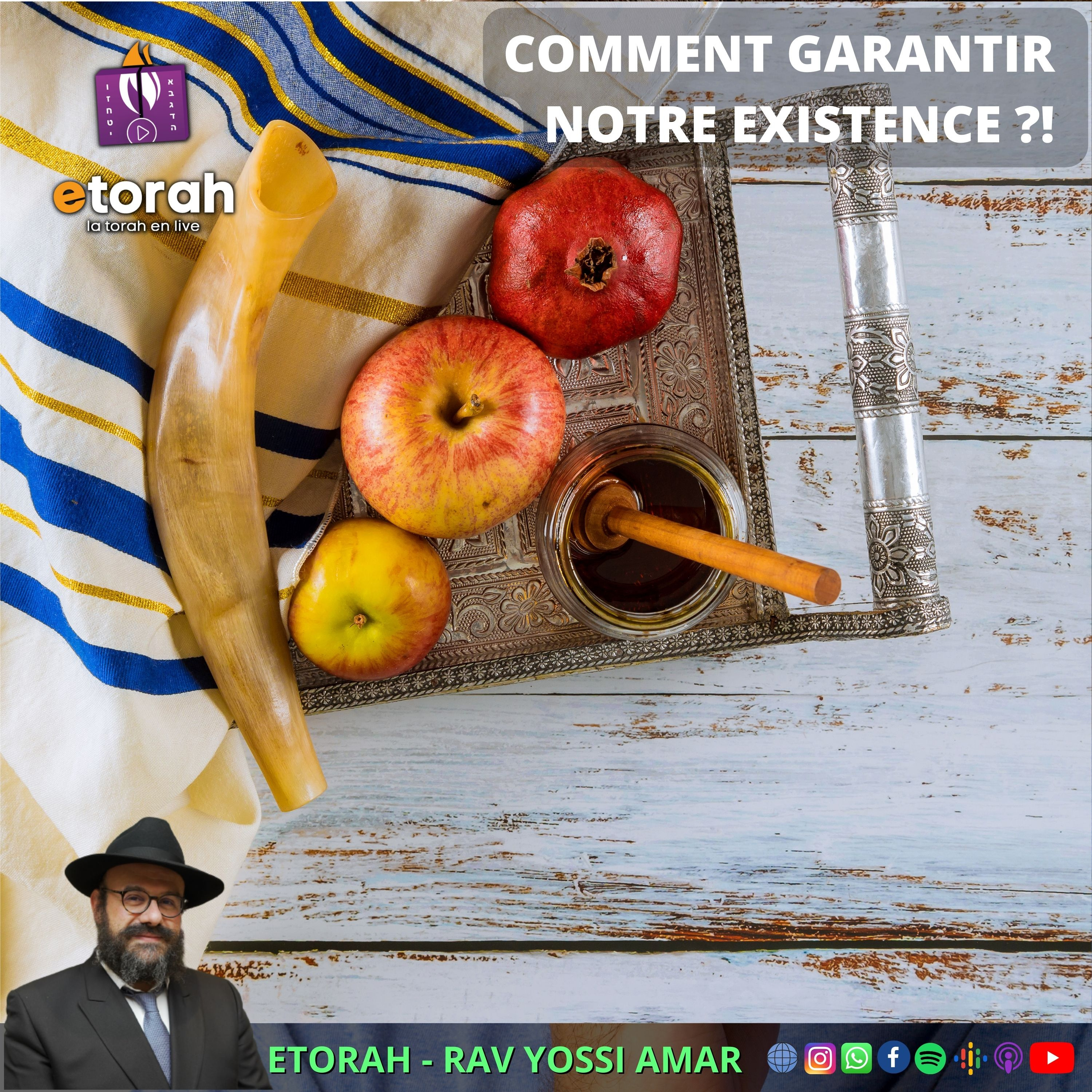 Roch Hachana Nitzavim: Comment garantir notre existence ? Et comment être réellement unis ? episode artwork