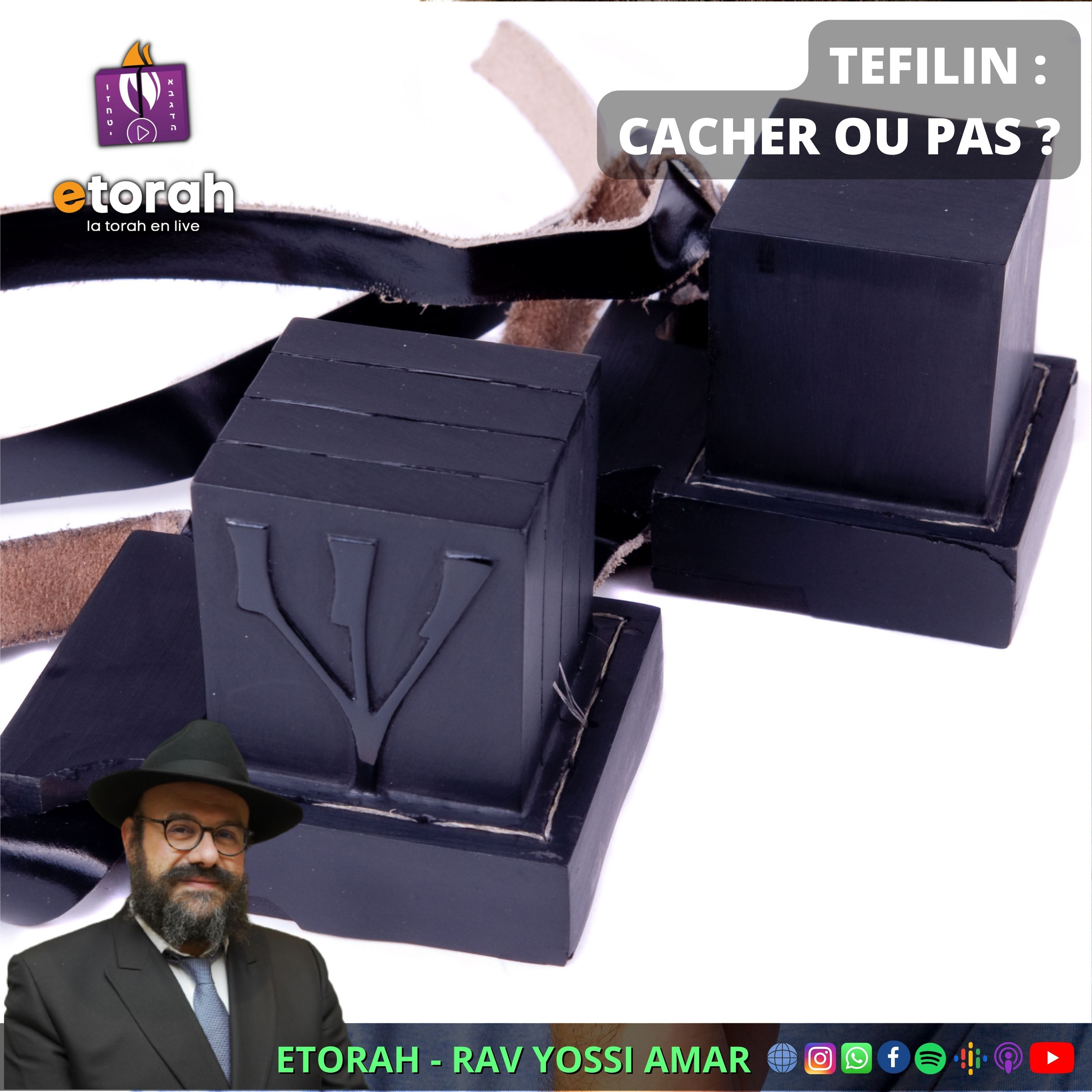 Lois de Tefilins #2: Comment savoir si les Tefilins sont cacher ? et pourquoi les vérifier ? episode artwork