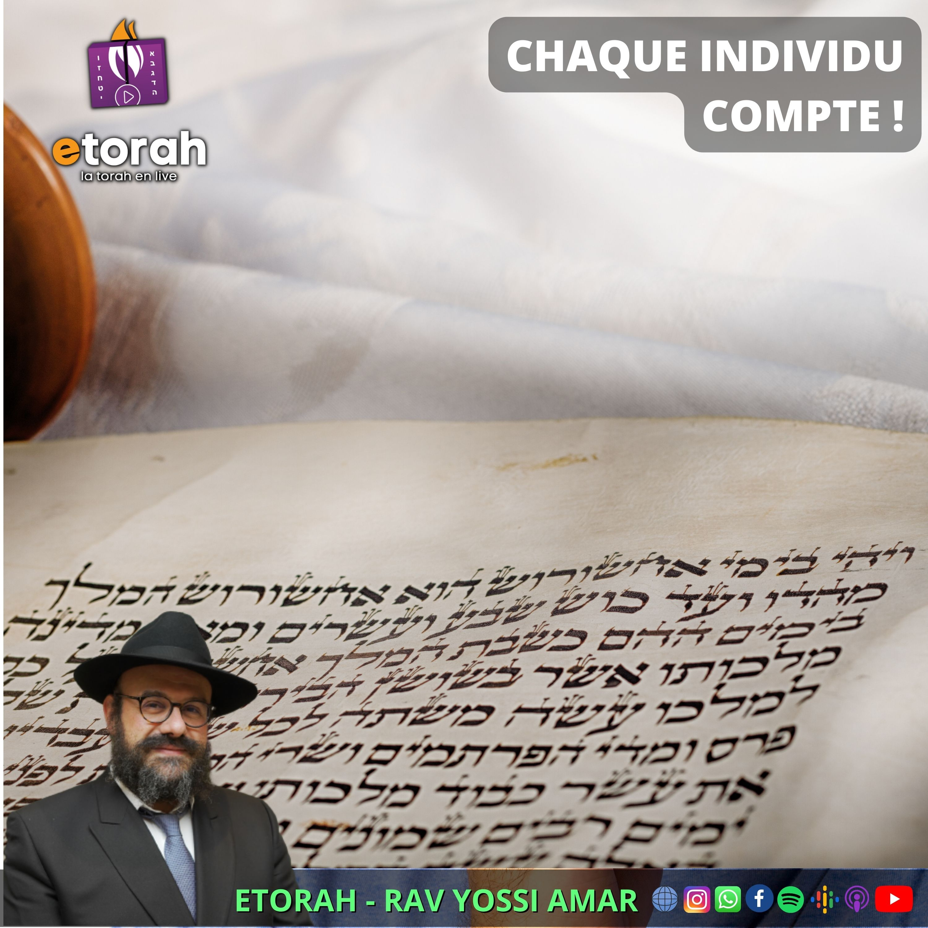 Explications du Rabbi sur Meguila #4: Pourquoi Mordeh'ai s'intéresse au sort d'Esther chaque jour ? episode artwork