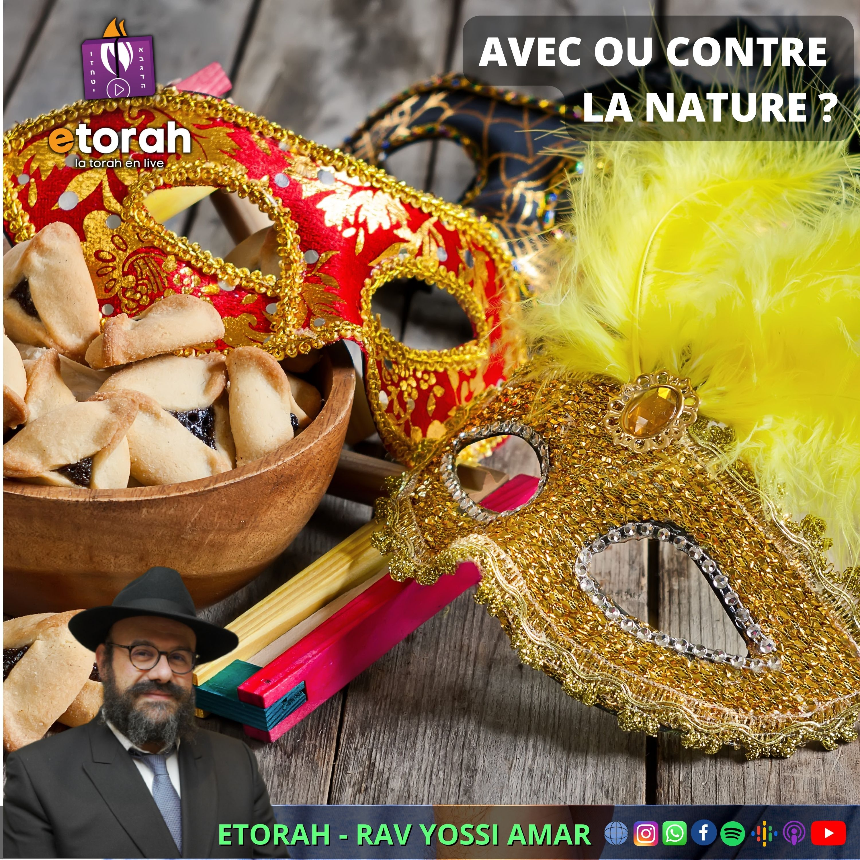 Pourim : C'est vraiment "chacun pour soi et D.ieu pour tous" ? Pas besoin d'agir matériellement ?! episode artwork