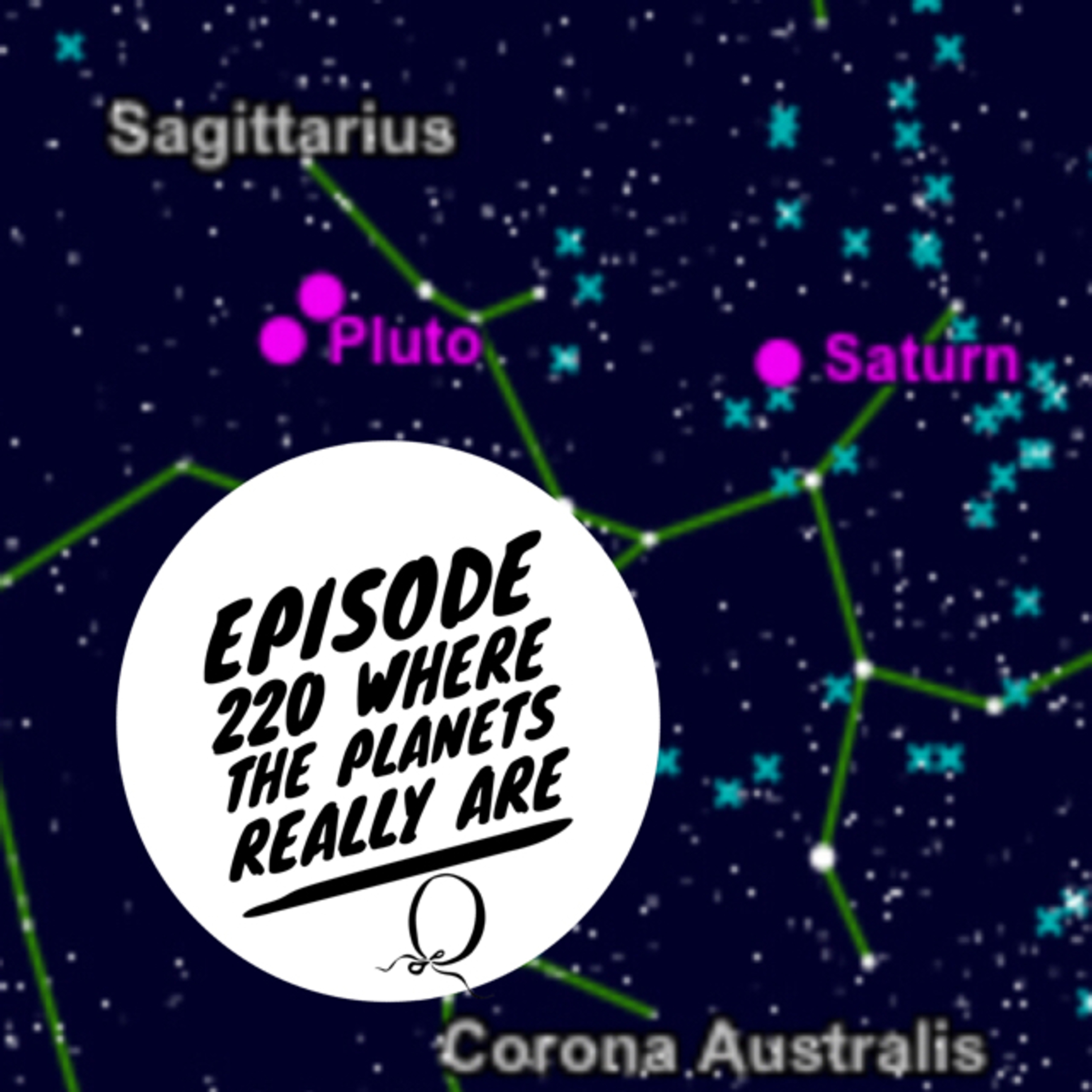 Episode 220 Where the heavenly bodies are & which constellation is rising at 13:27 GMT December 9th  episode artwork