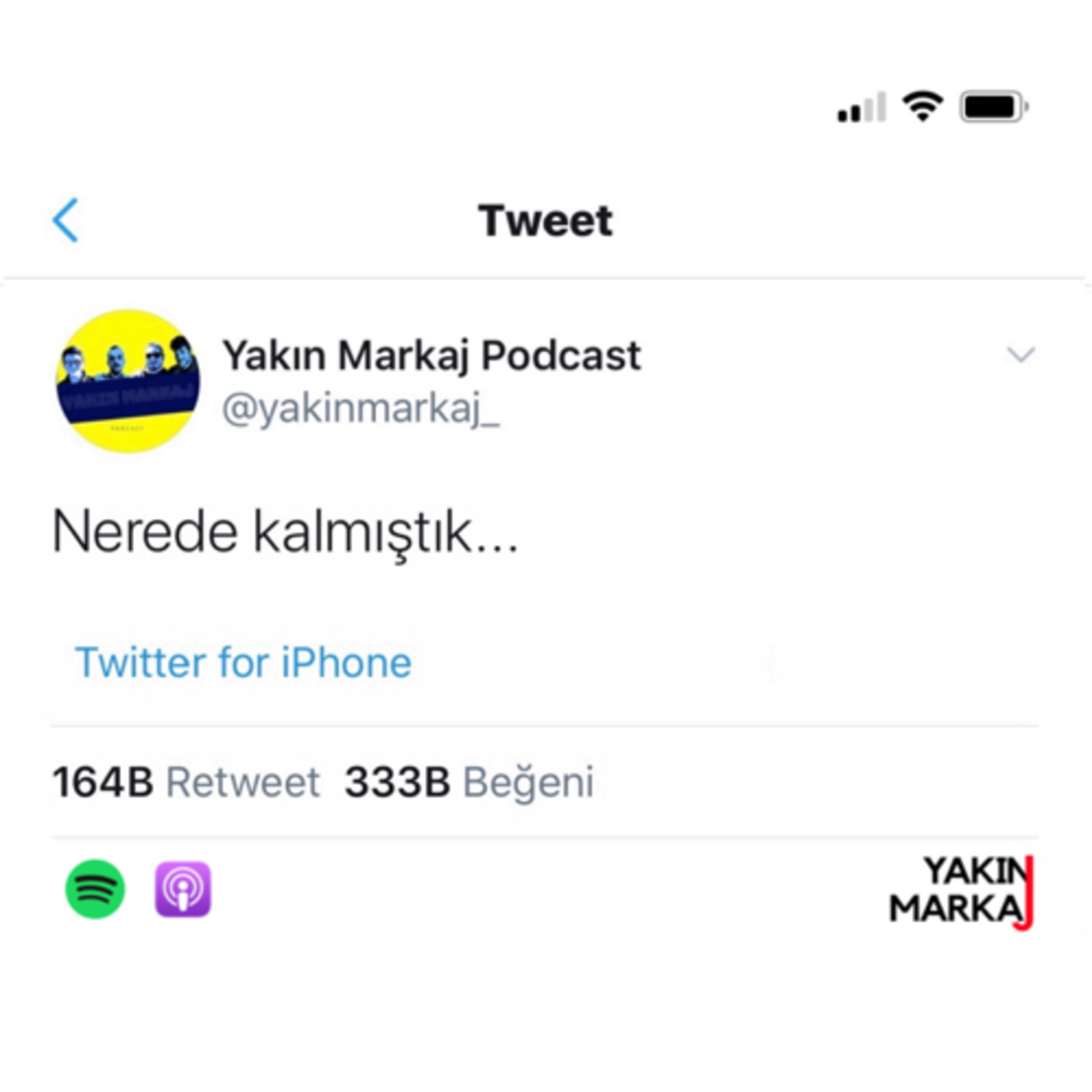 Yakın Markaj