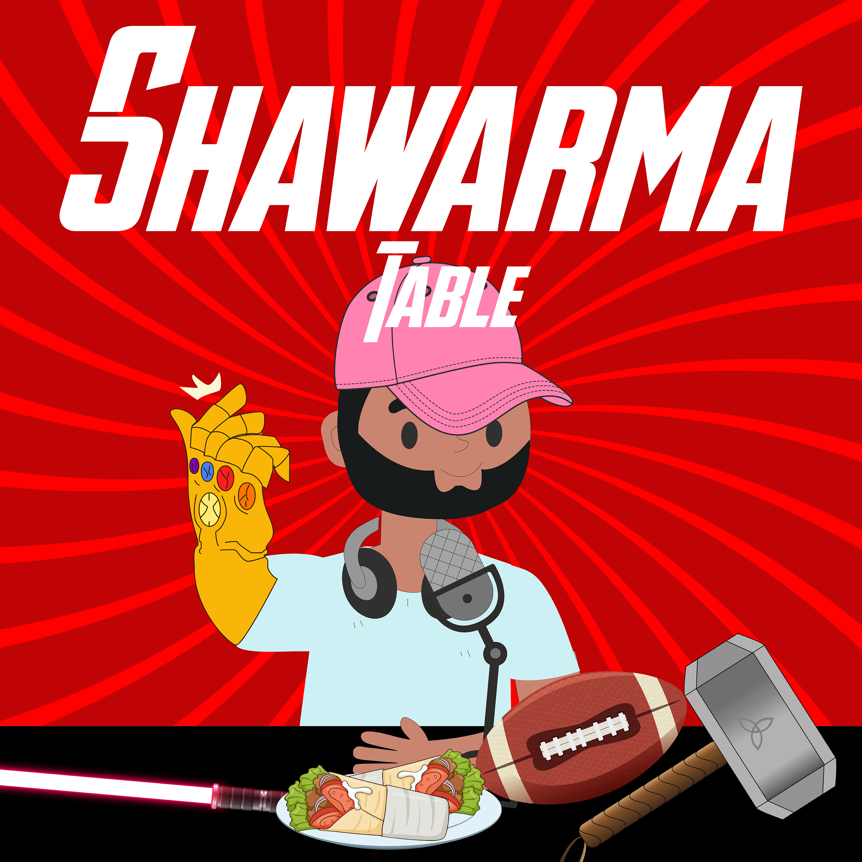 Shawarma Table