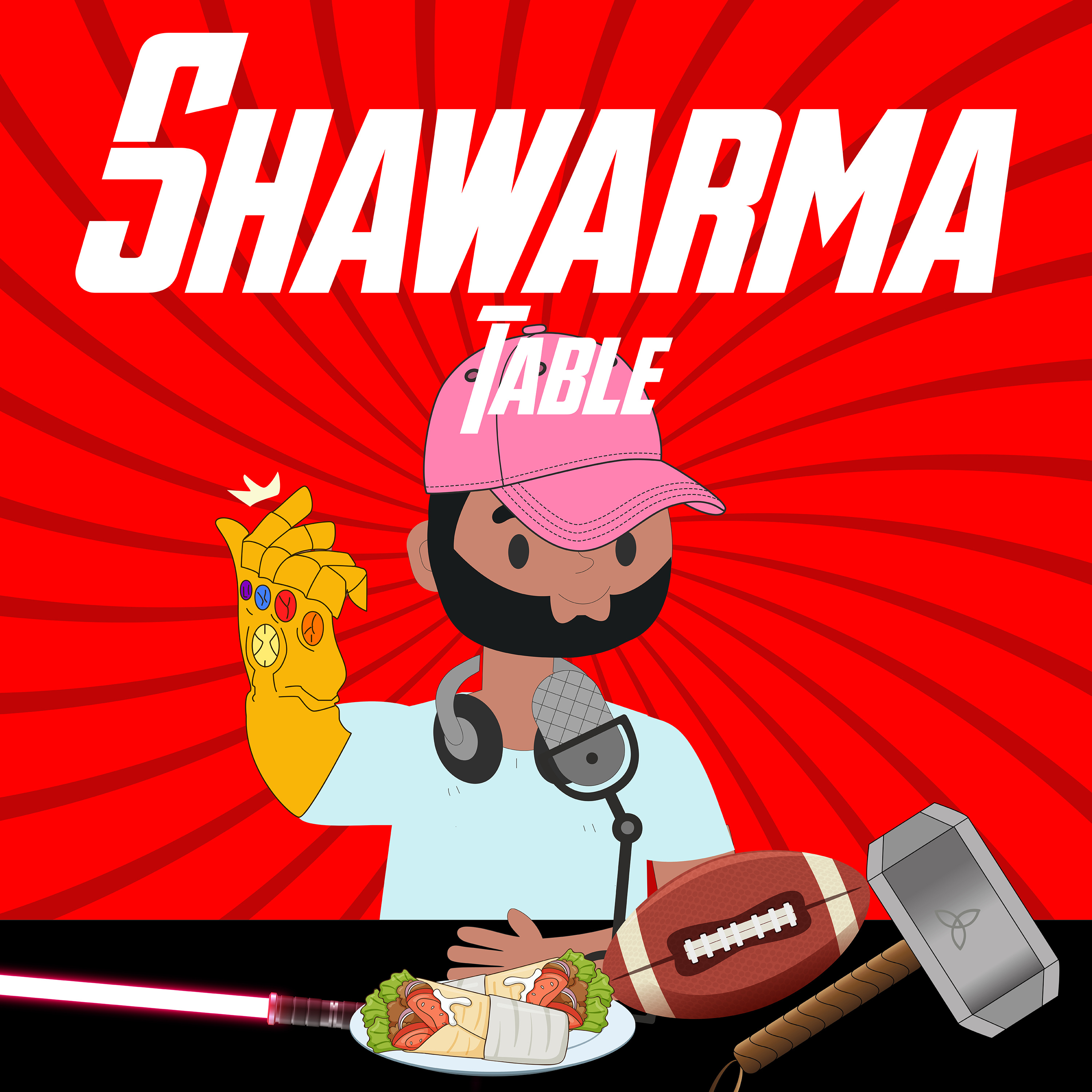 Shawarma Table
