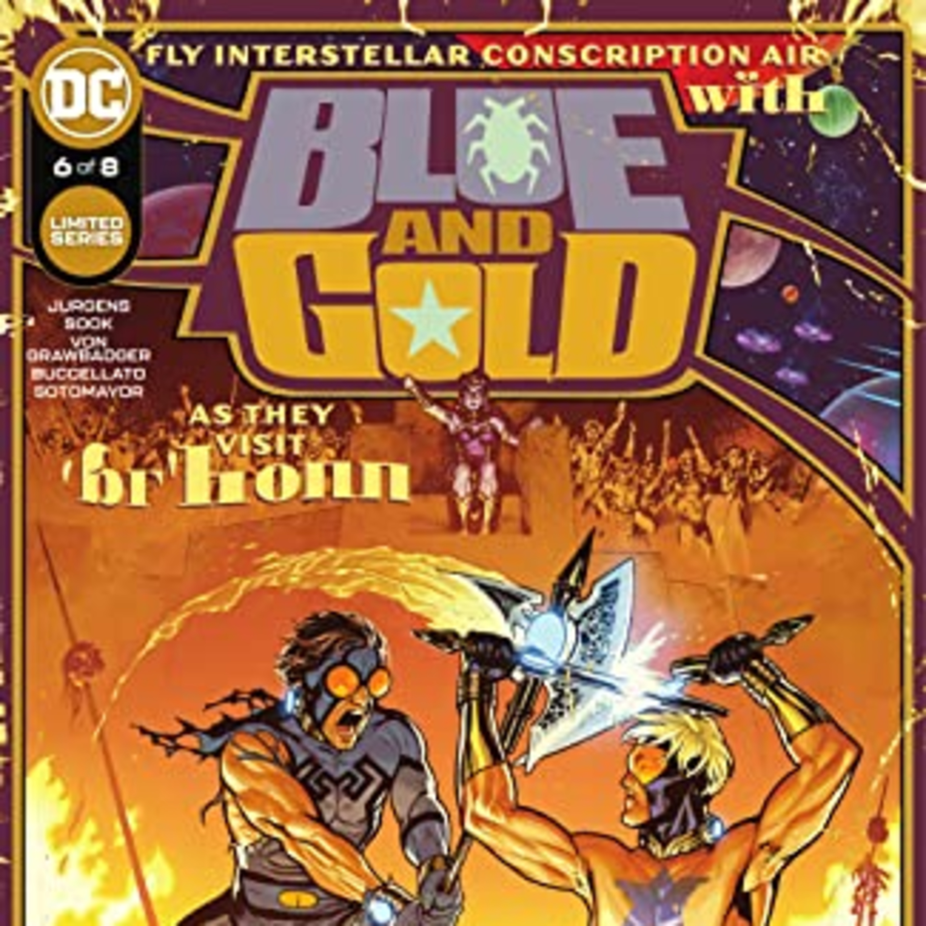 Blue & Gold #6 - HQ - Crítica episode artwork