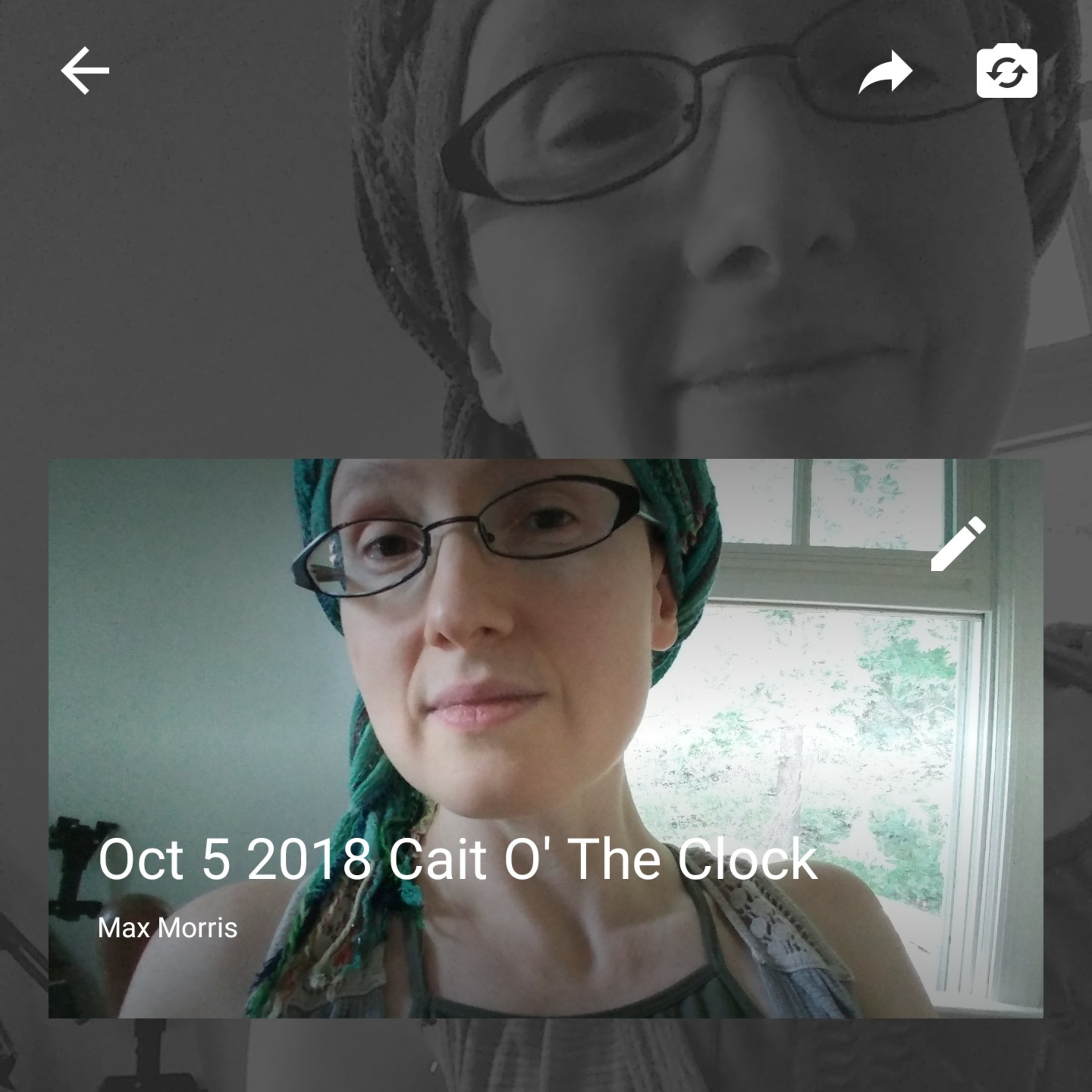 Oct 5 2018 Cait O' The Clock