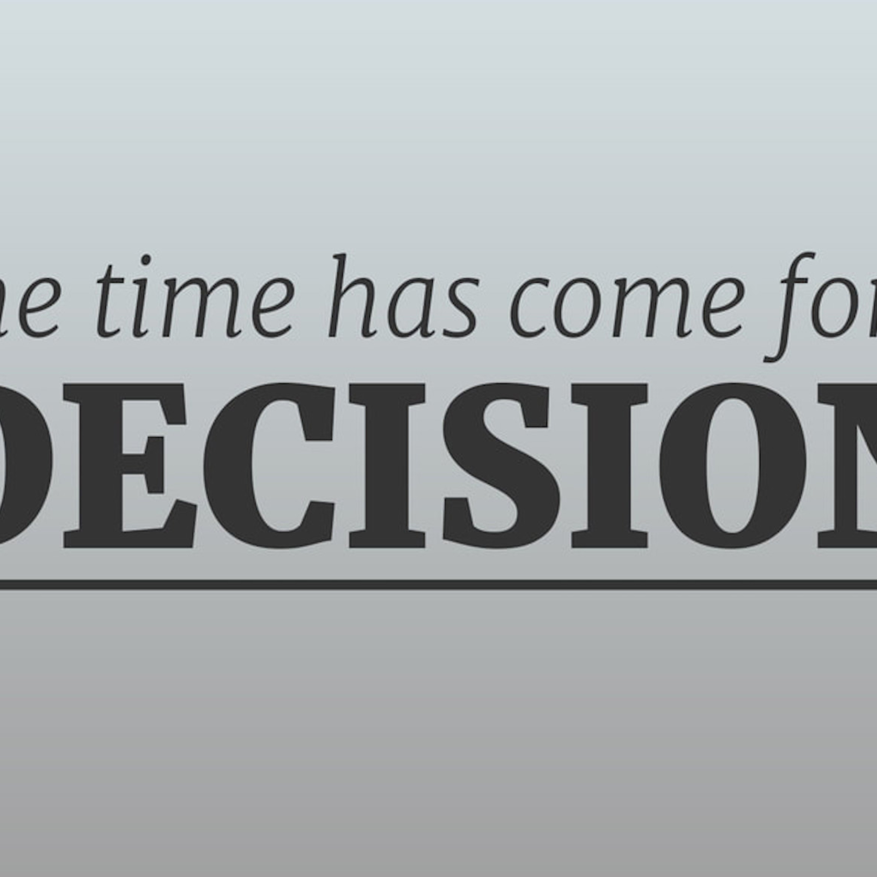 2.16.20, Decision Time, Joshua 24 episode artwork