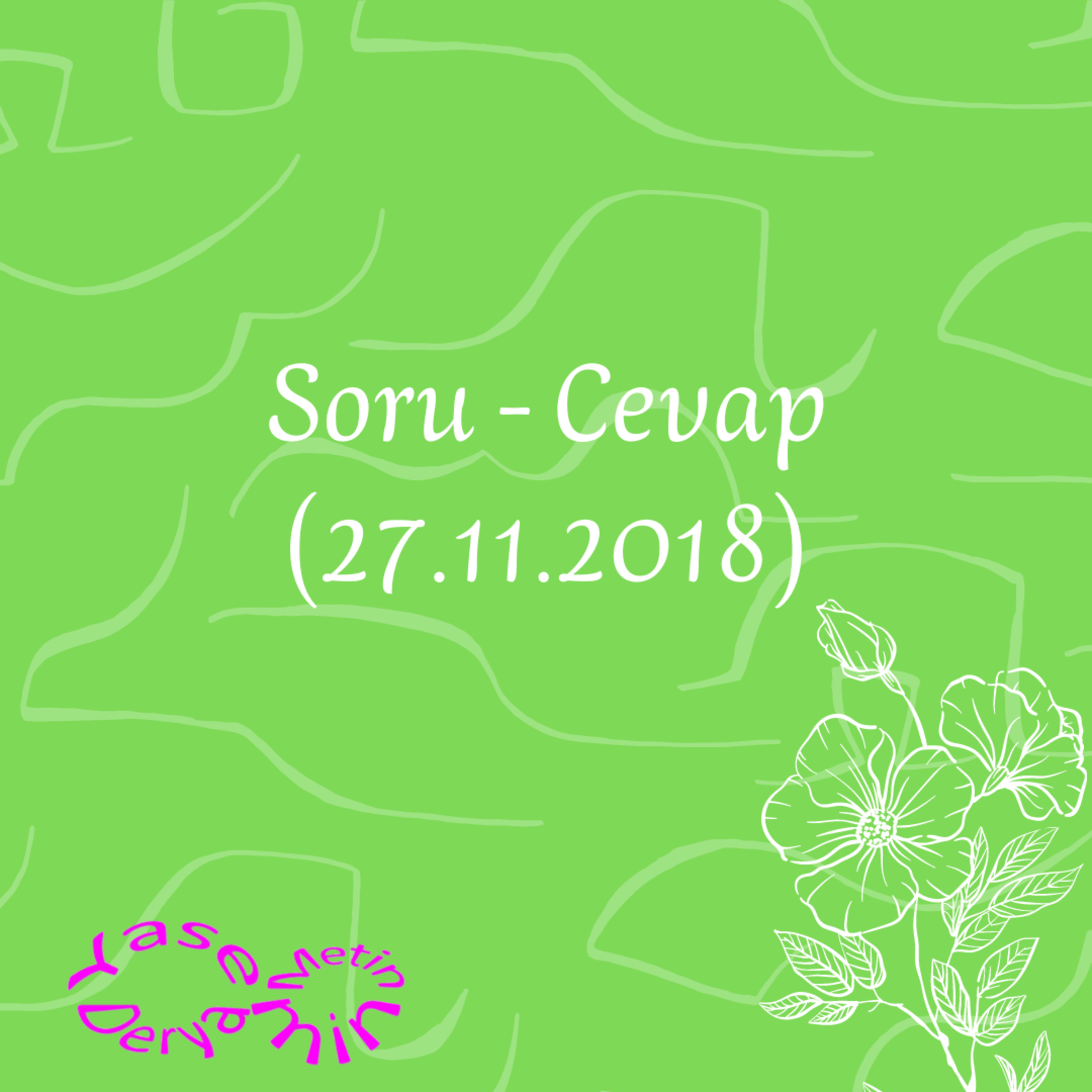 Soru - Cevap (27.11.2018) episode artwork