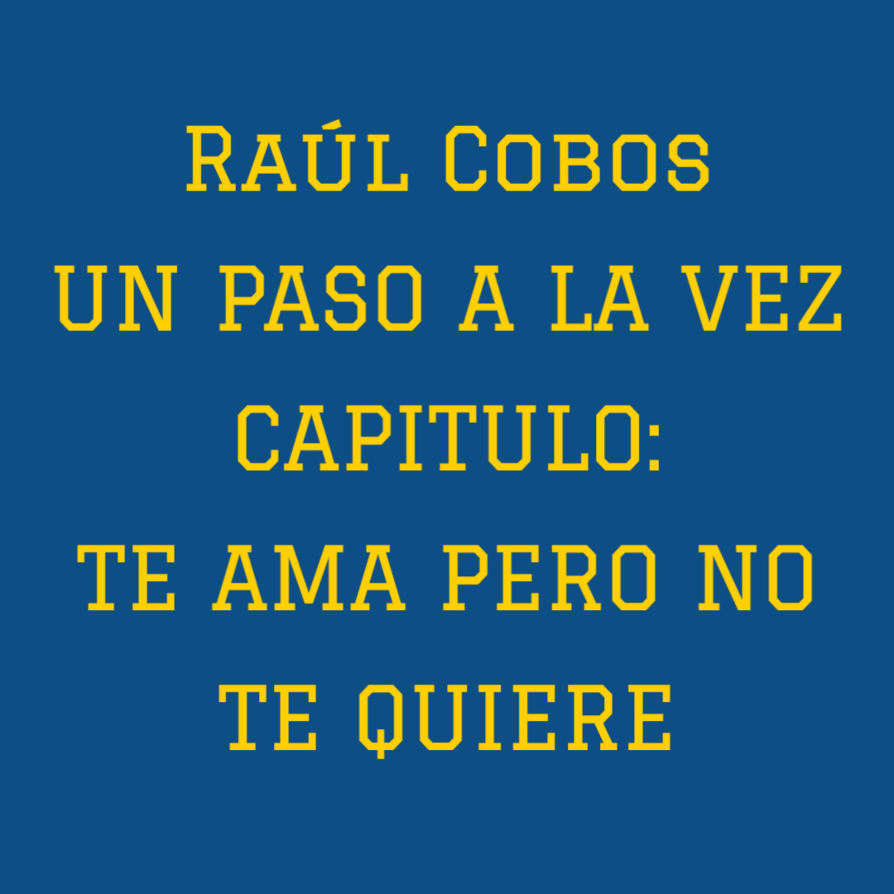 Raul Cobos Un Paso A la Vez