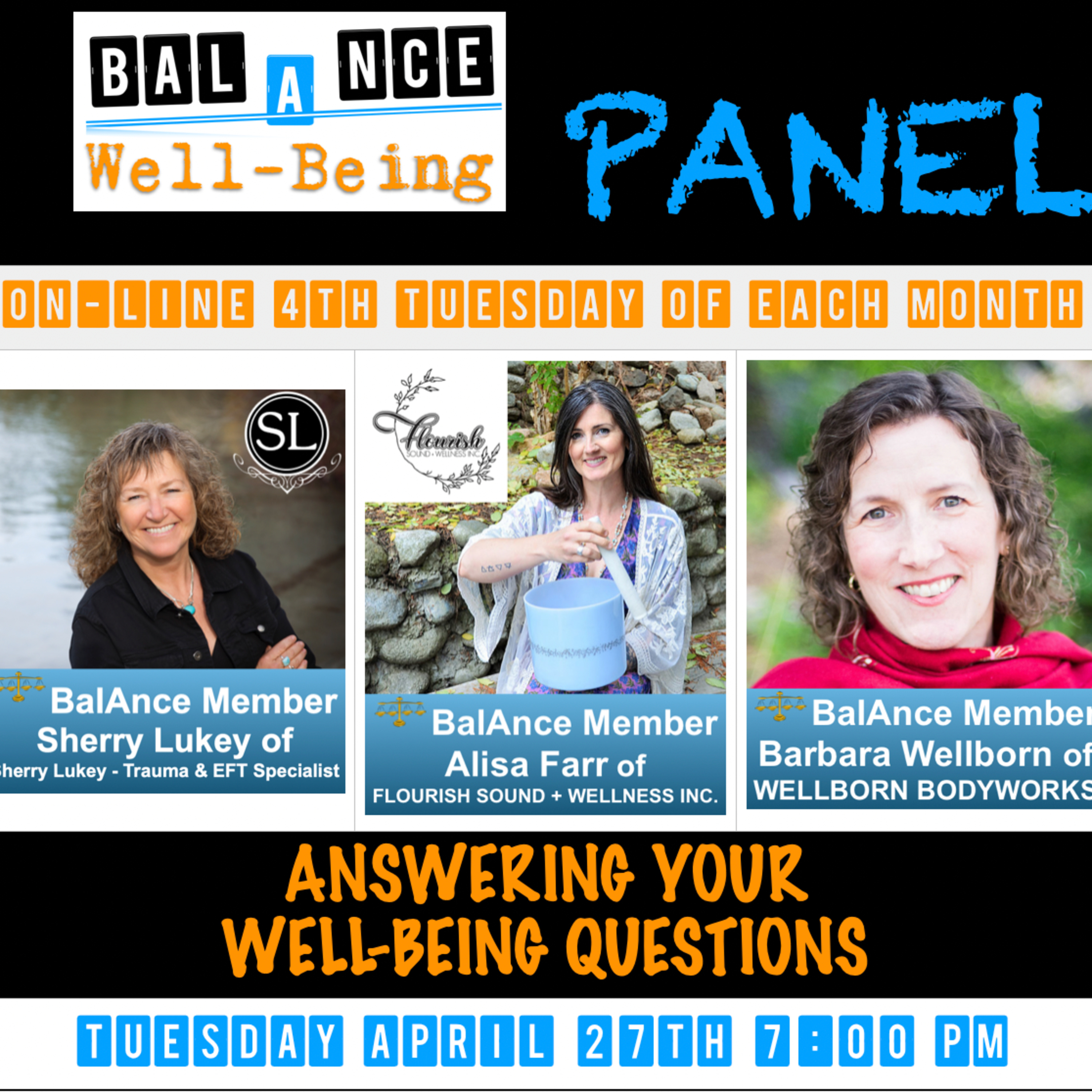BalAnce Well-Being PANEL Apr 2021 “Answering your Well-Being Questions"  episode artwork