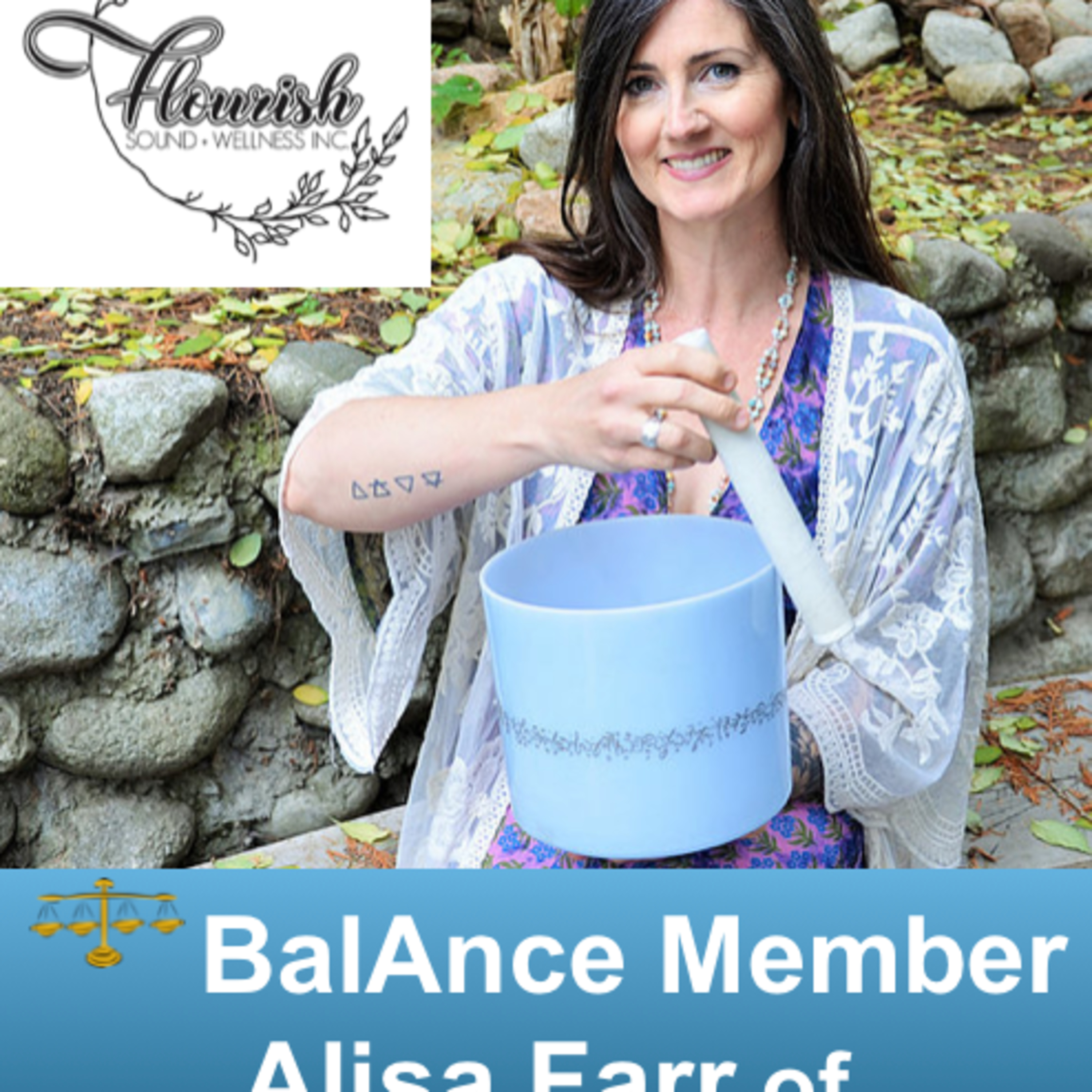 WEDNESDAY Well-Being at the Rotary Centre for the Arts with Alisa Farr of Flourish Sound + Wellness Inc.  episode artwork