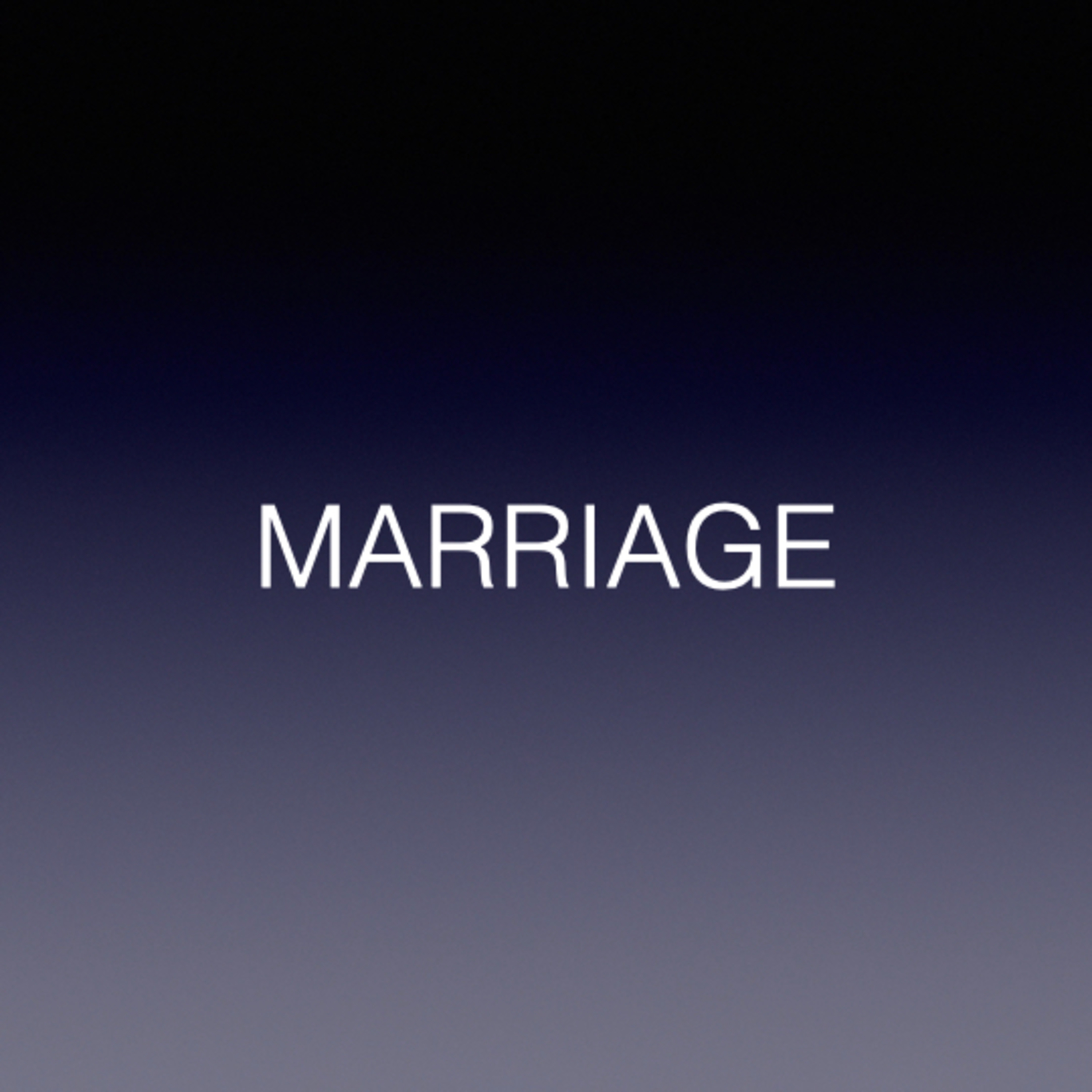 Marriage episode artwork