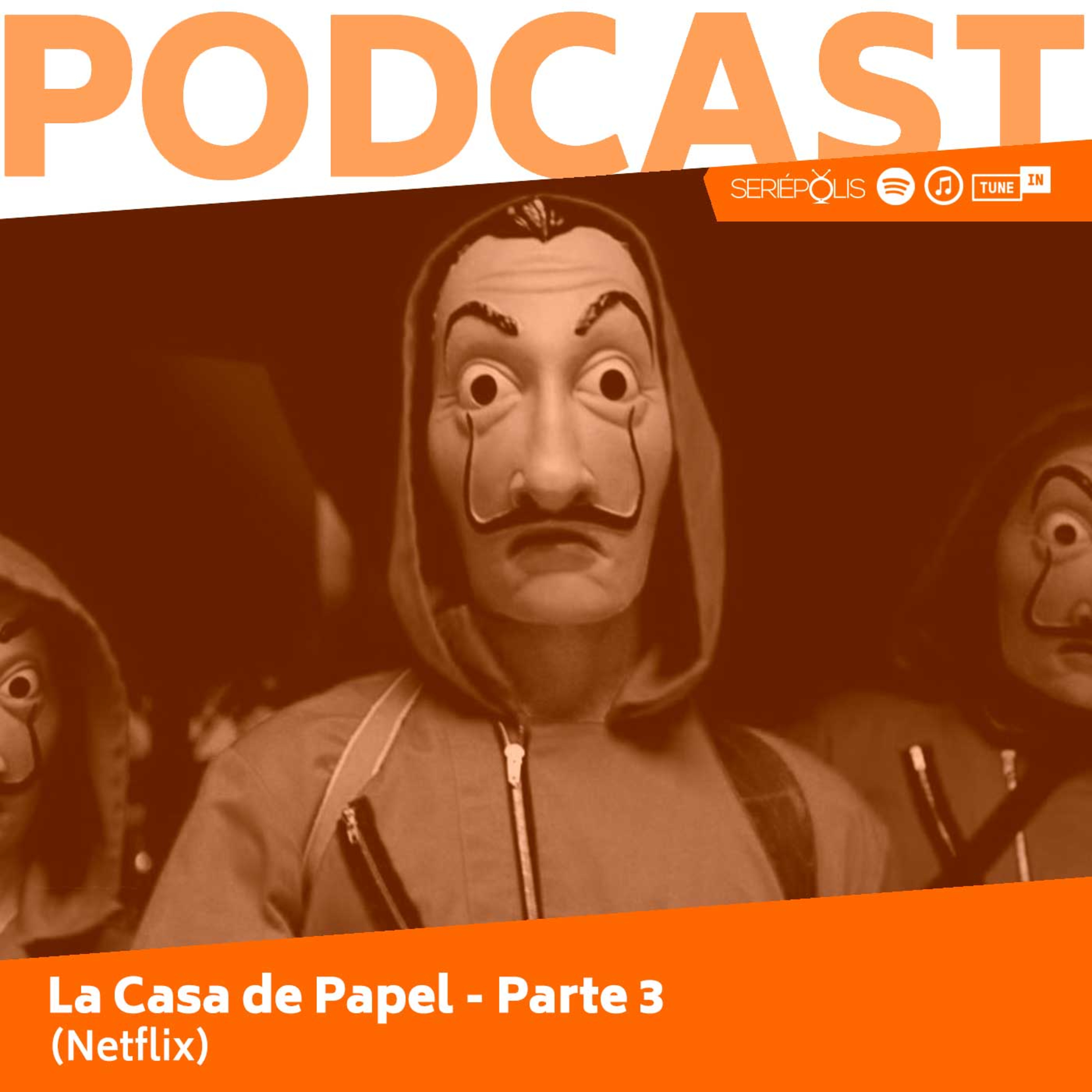 VHS - La Casa de Papel, Parte 3 (Netflix)