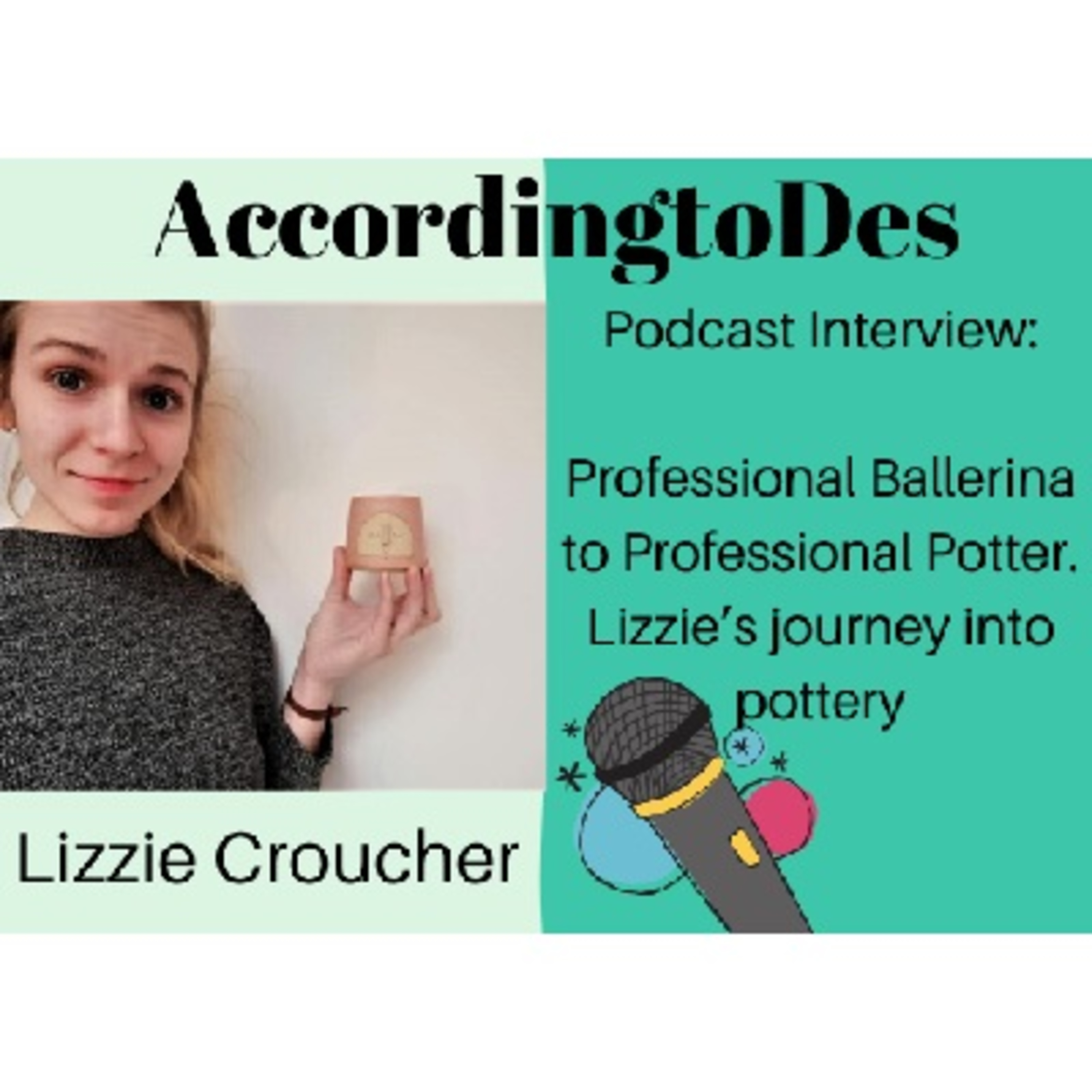 13. Lizzie Croucher's Journey to Becoming a Professional Potter episode artwork