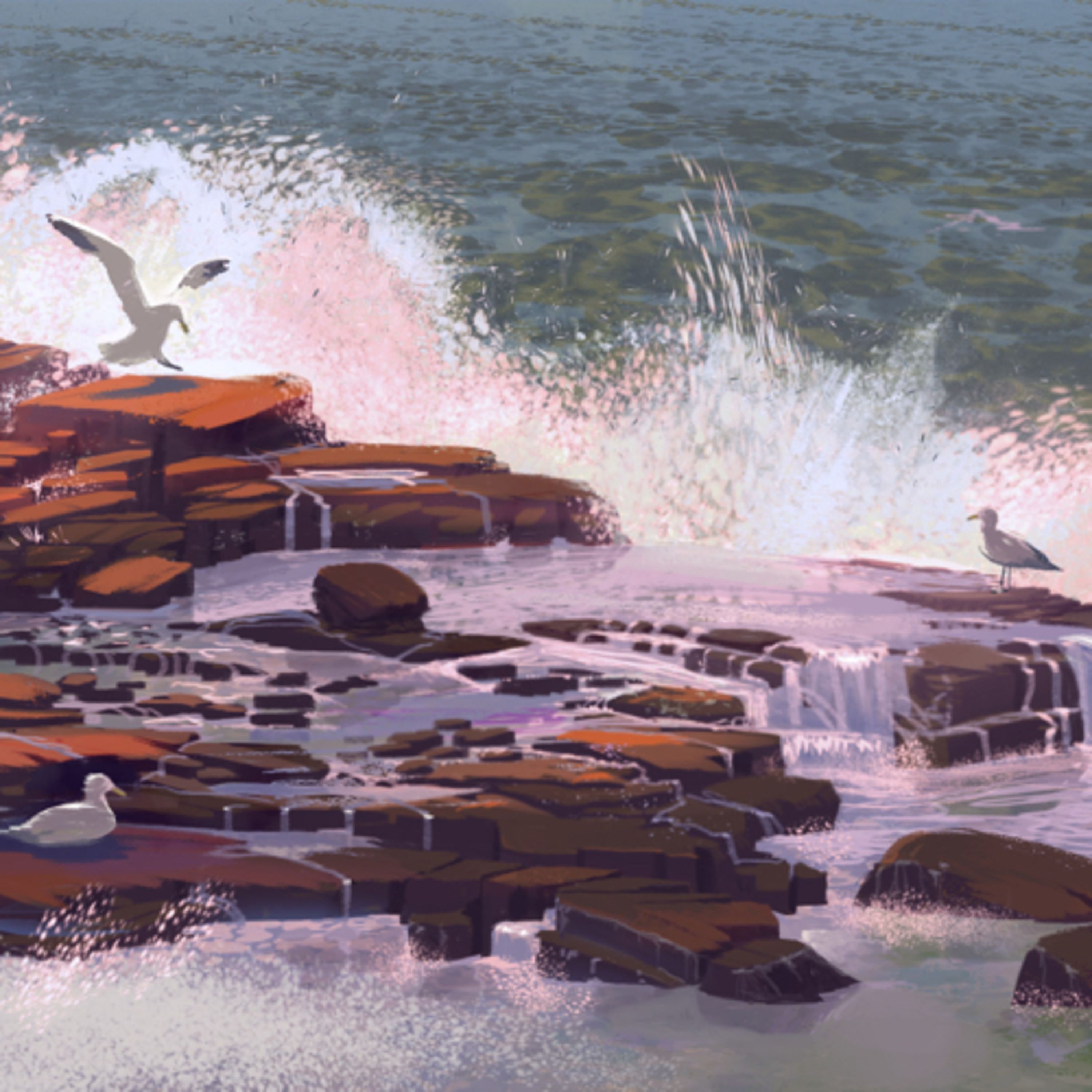 Waves on Rocks episode artwork