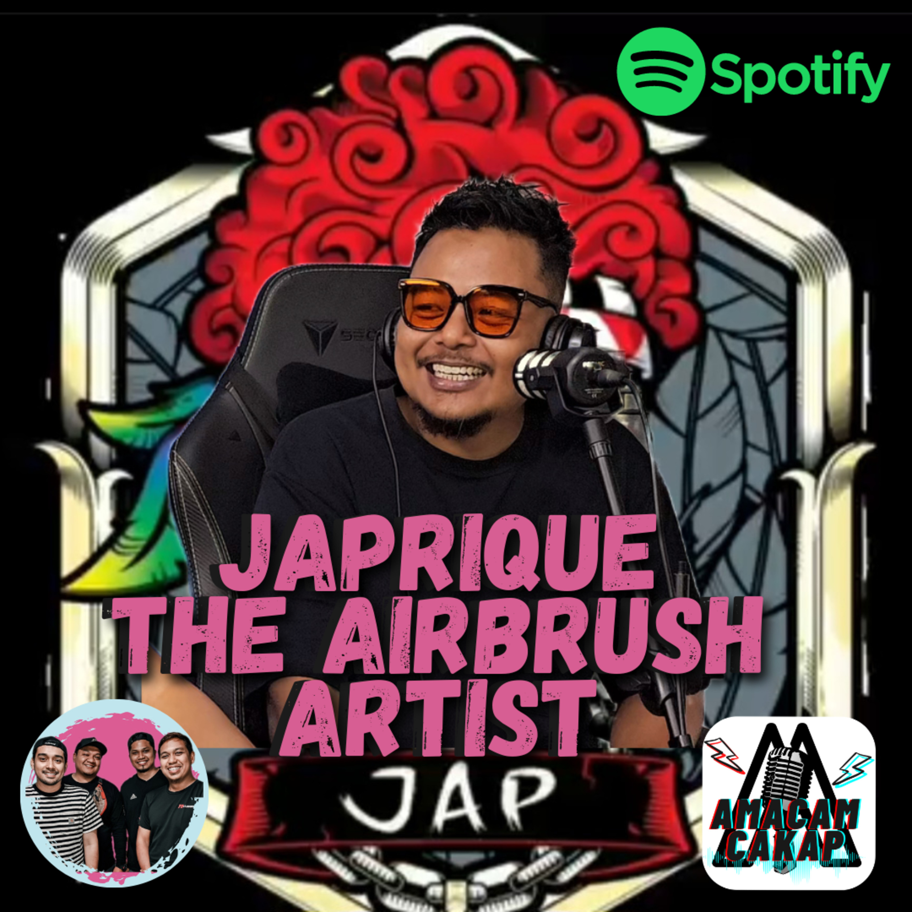 S02E55: Japrique, Airbrush Artist Part 2 episode artwork