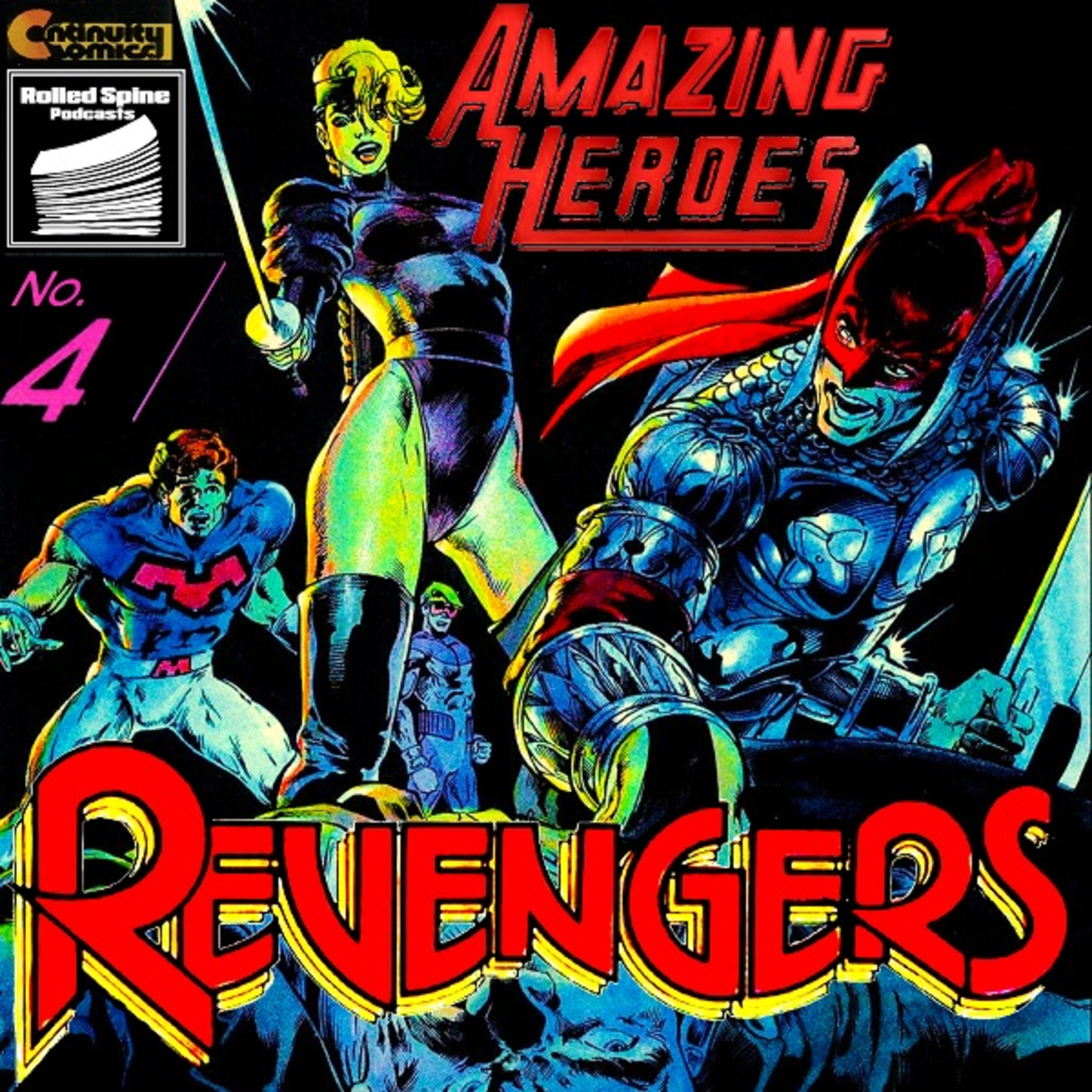 Amazing Heroes Podcast: Continuity Comics Studios Graphics Associates Vol. 2 episode artwork
