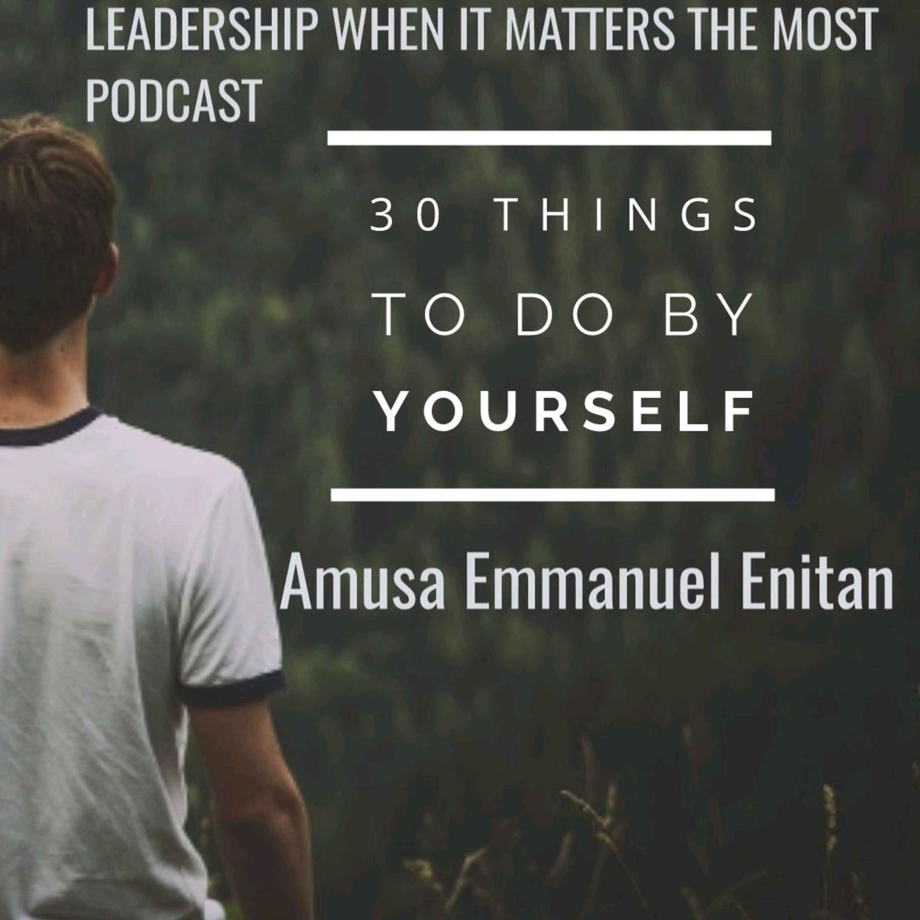 30 things to do all by yourself  episode artwork