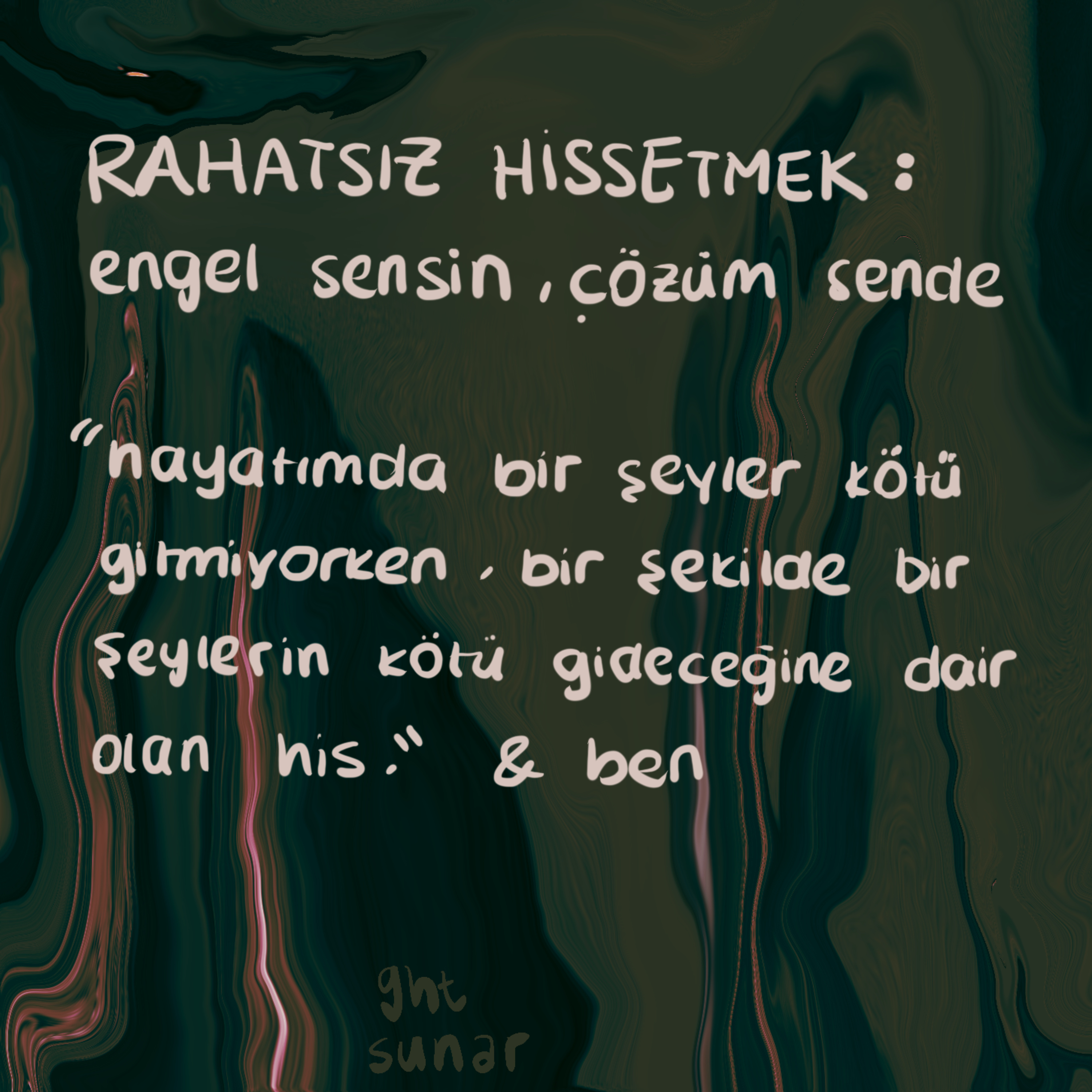gidiyoruz ama nereye?