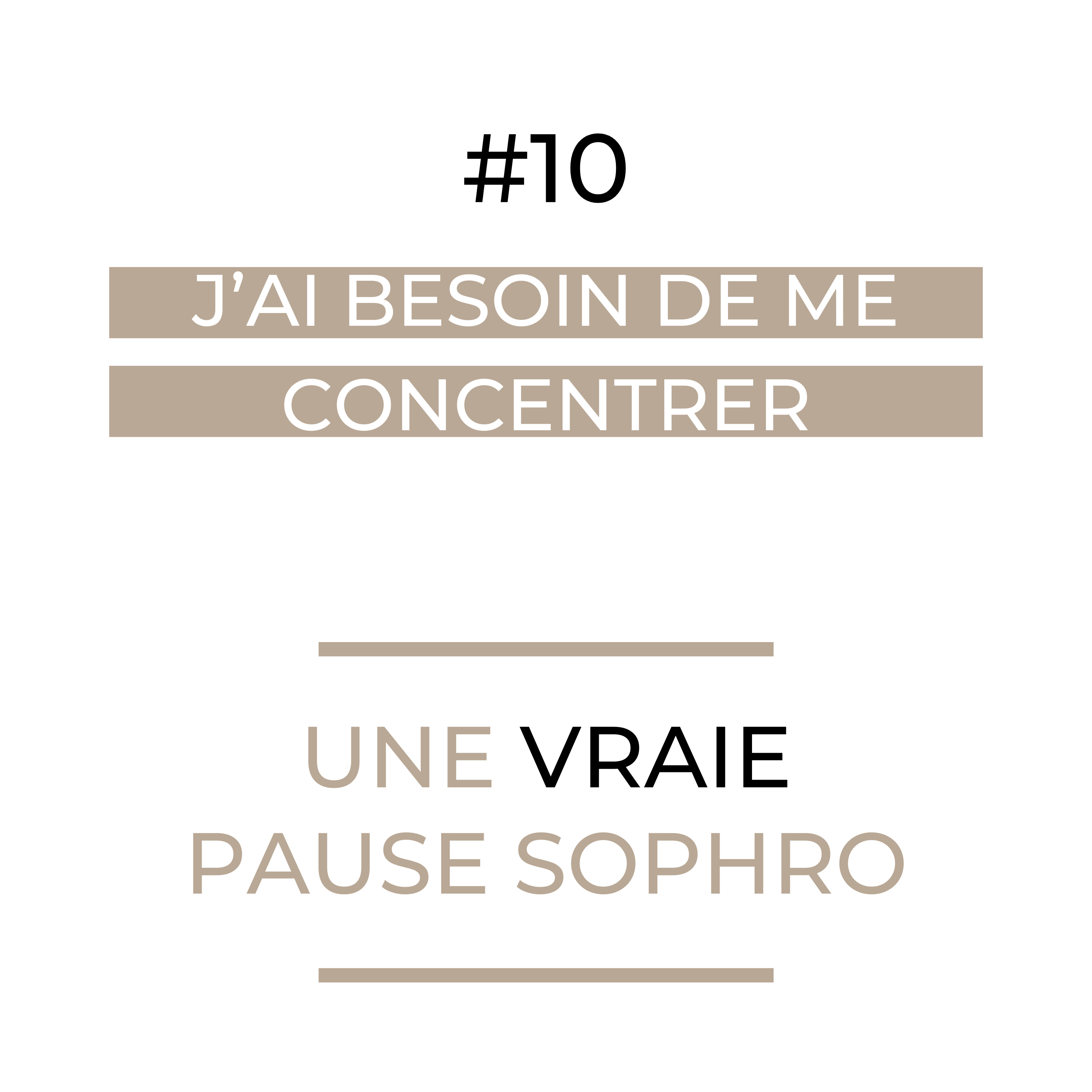 Une VRAIE Pause Sophro