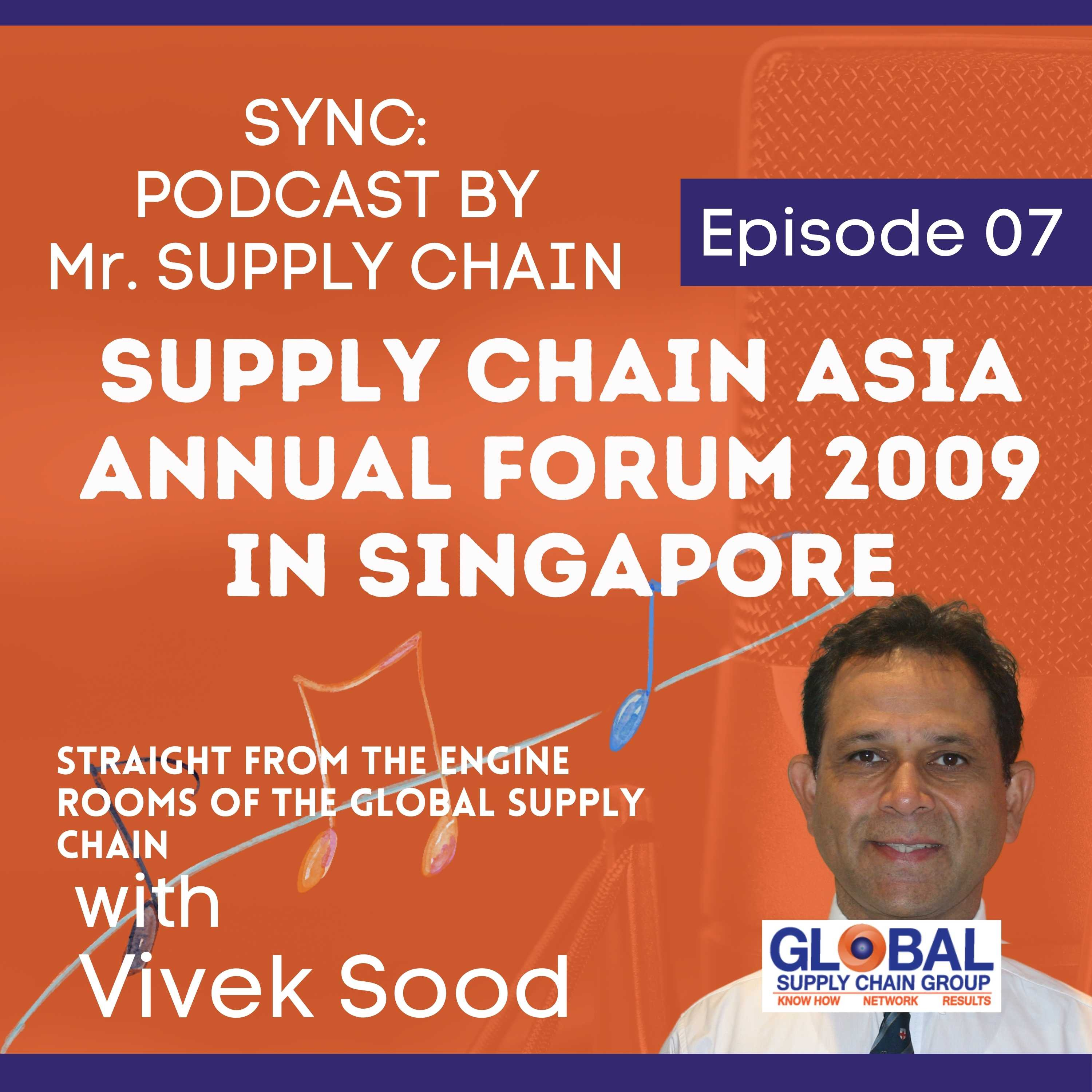 Sync: Mr Supply Chains\' Podcast - Straight From the Engine Rooms Of The Global Supply Chains