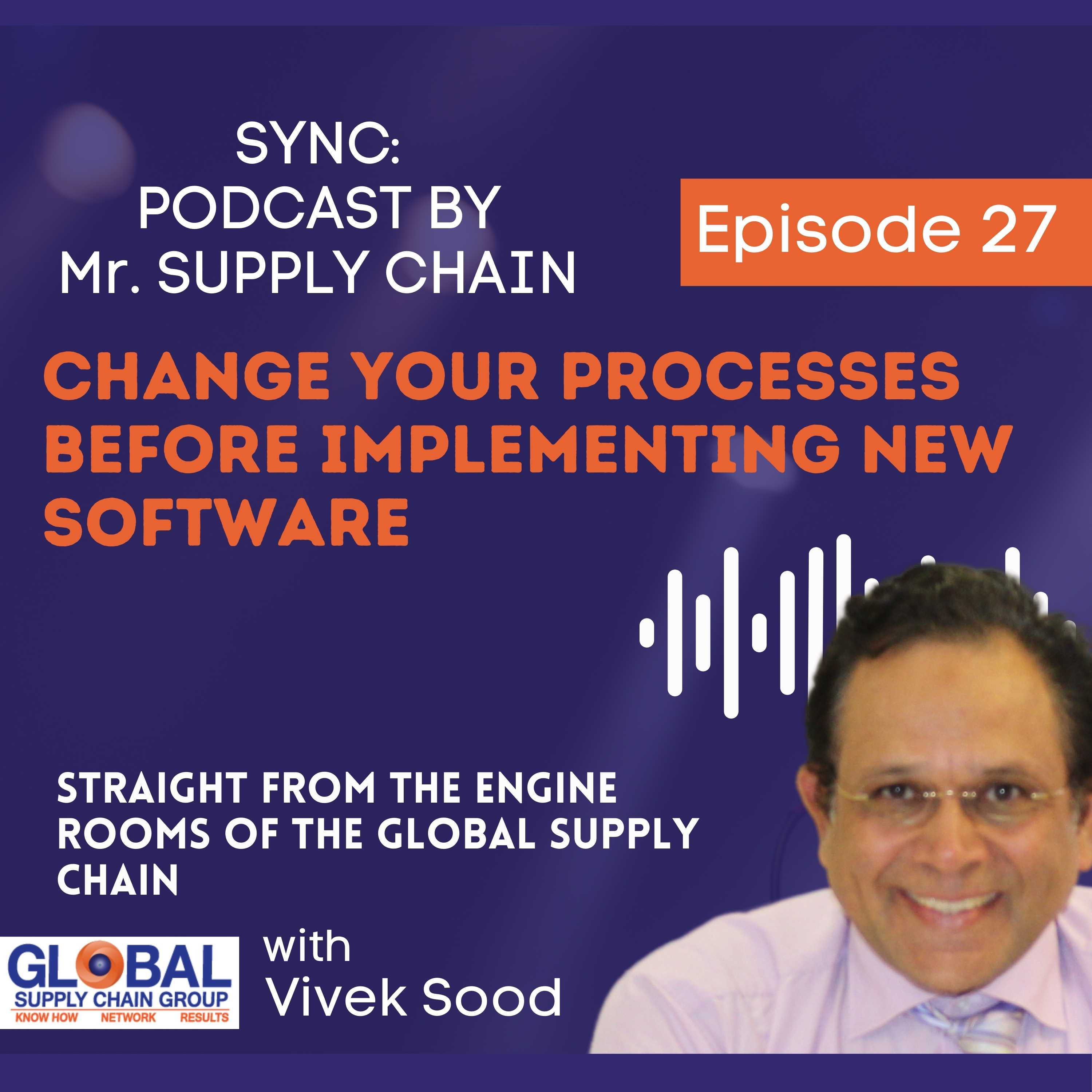 Sync: Mr Supply Chains\' Podcast - Straight From the Engine Rooms Of The Global Supply Chains
