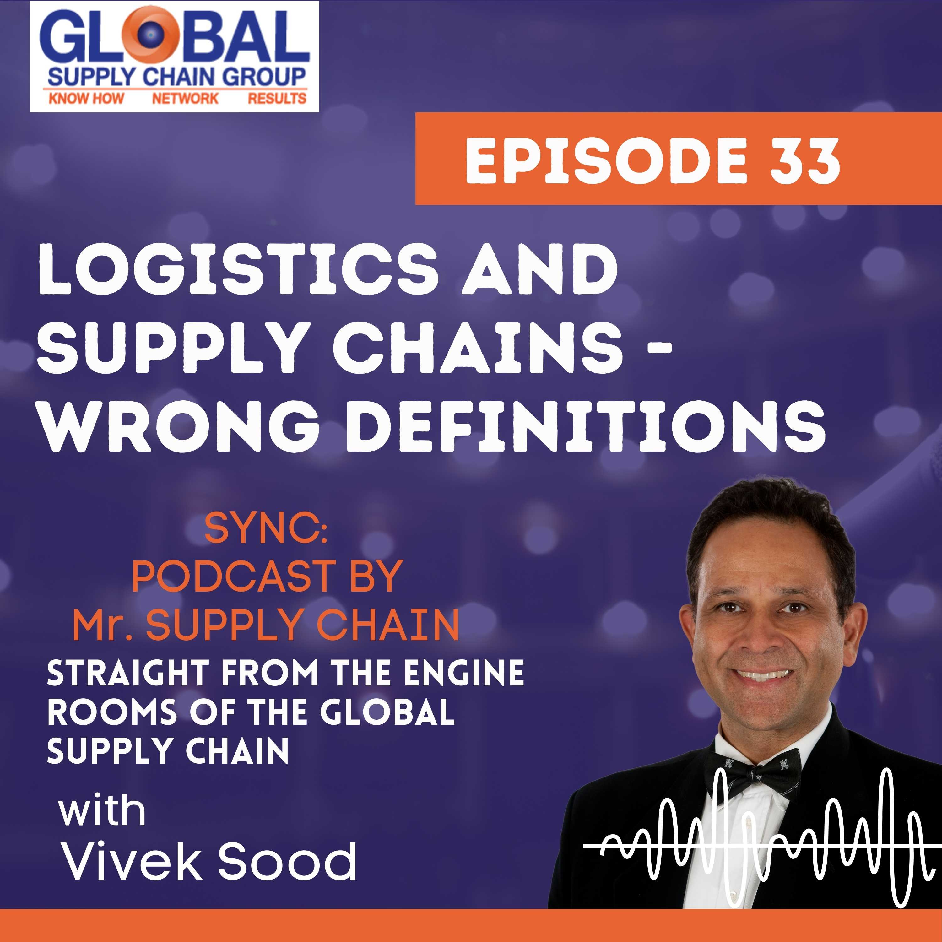 Sync: Mr Supply Chains\' Podcast - Straight From the Engine Rooms Of The Global Supply Chains