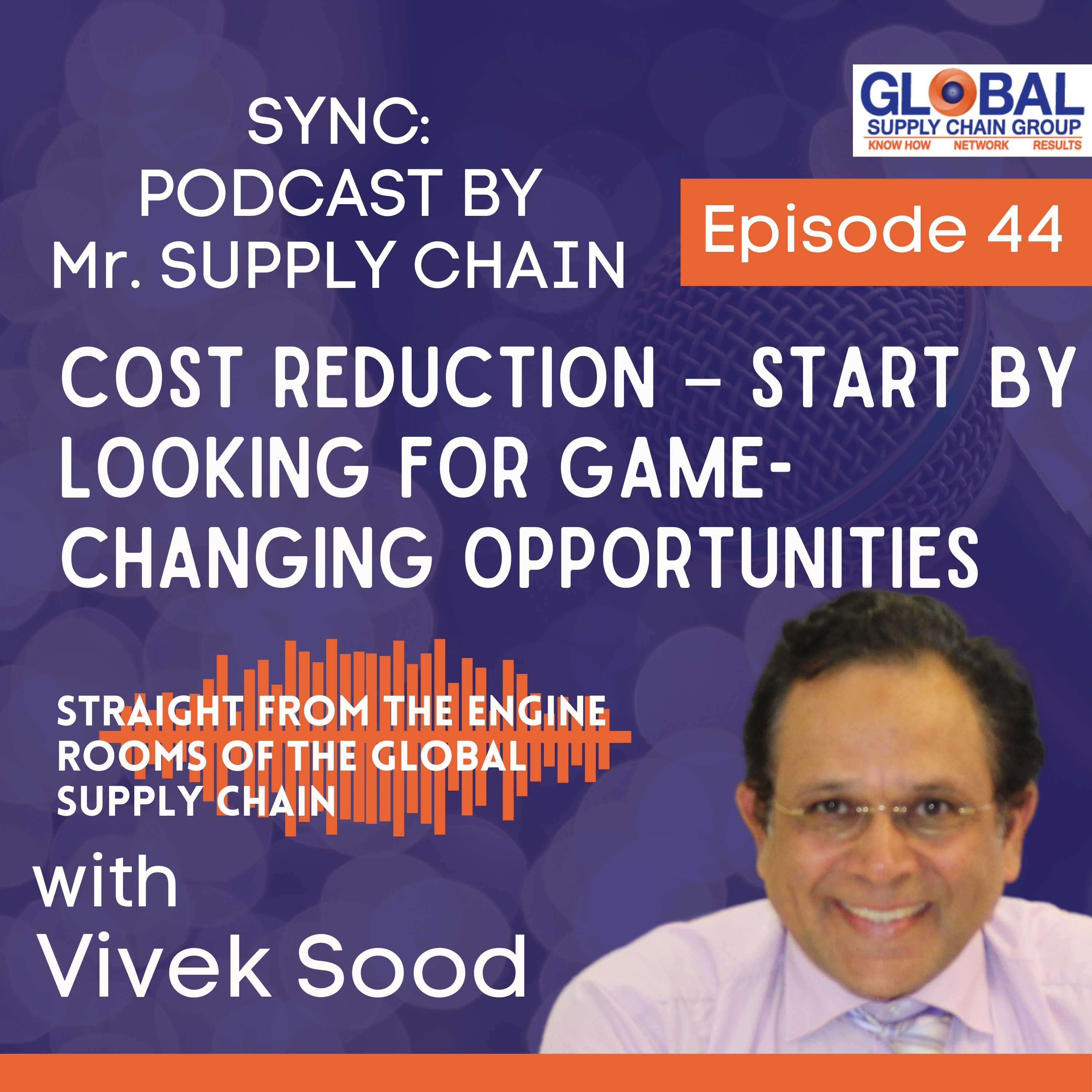 Sync: Mr Supply Chains\' Podcast - Straight From the Engine Rooms Of The Global Supply Chains