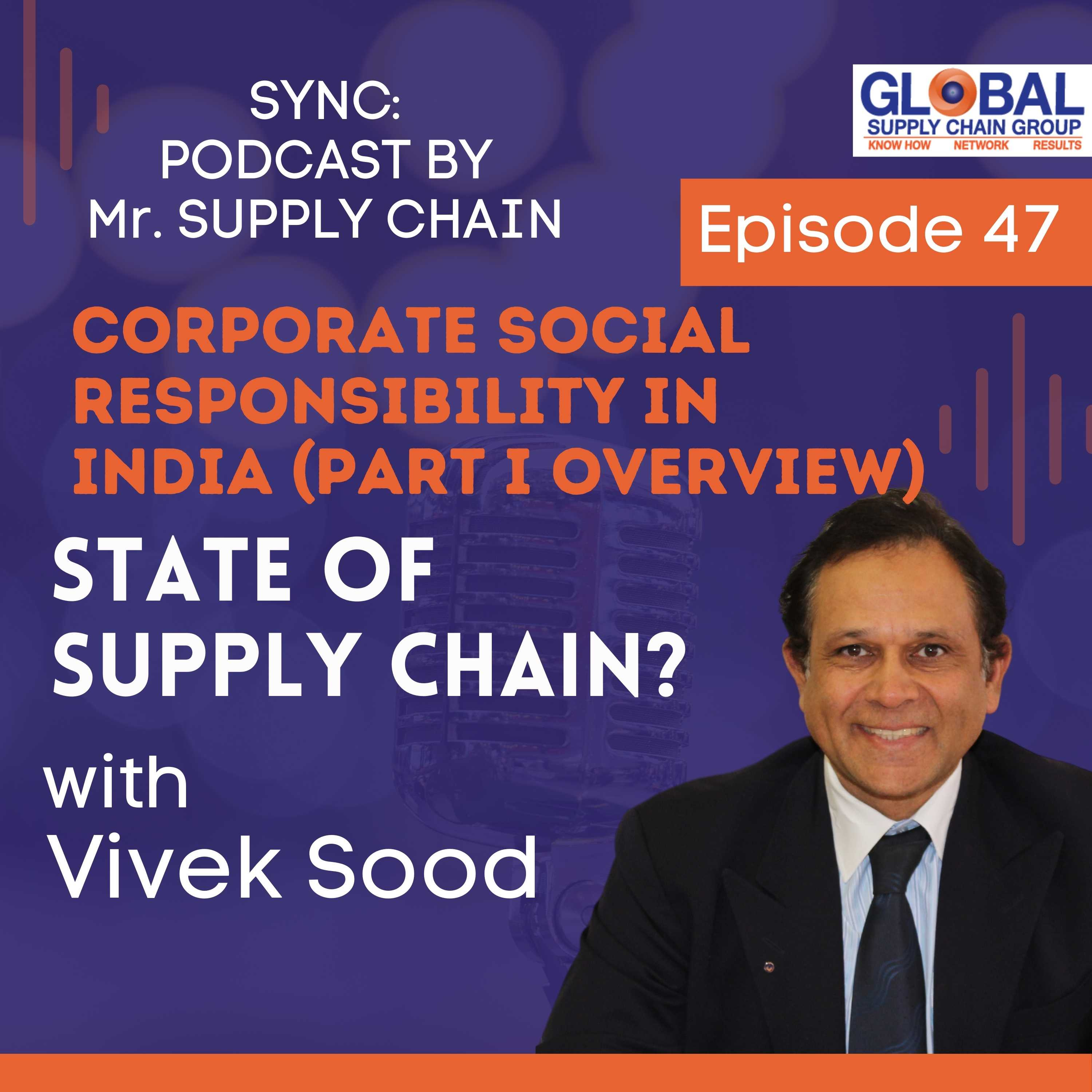 Sync: Mr Supply Chains\' Podcast - Straight From the Engine Rooms Of The Global Supply Chains