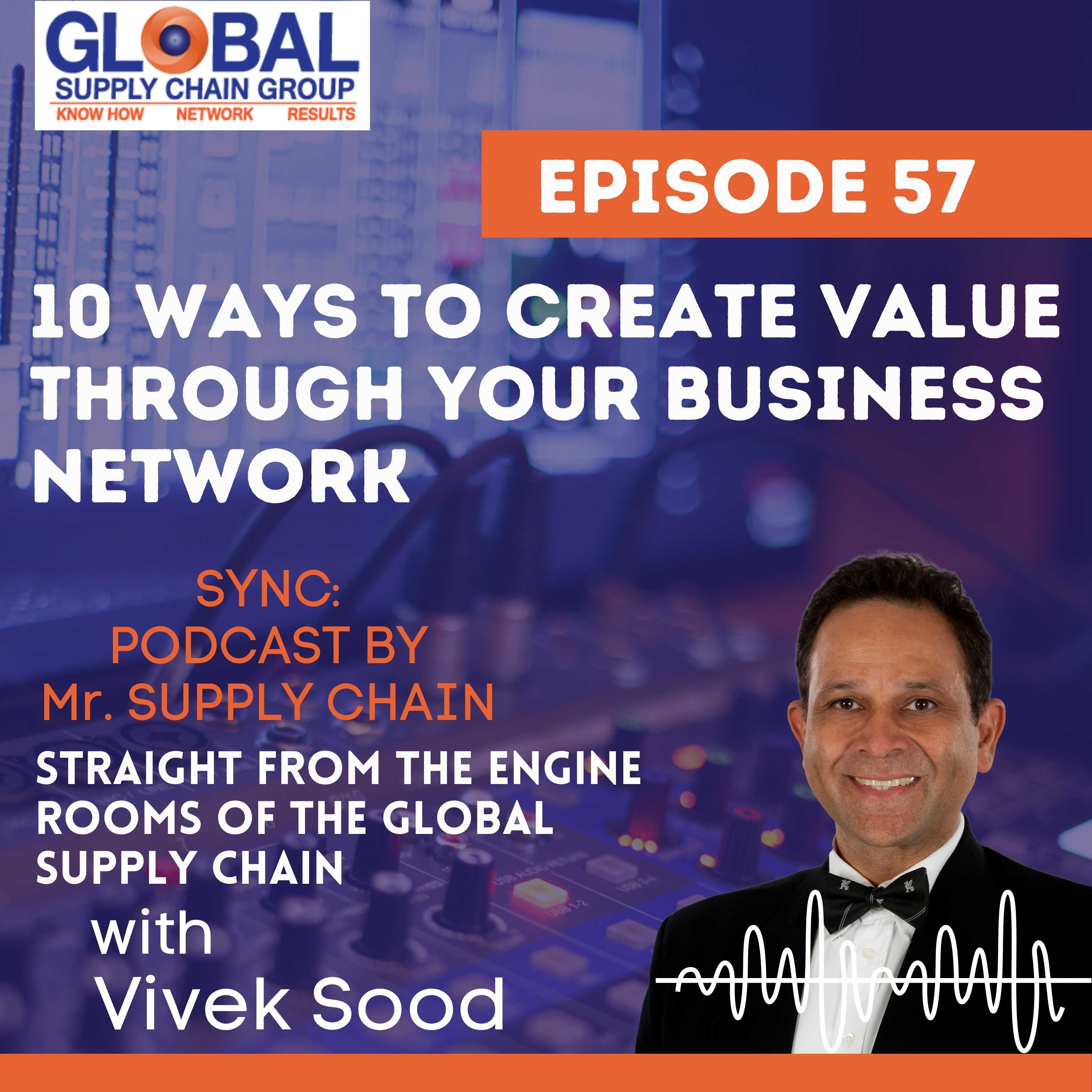 Sync: Mr Supply Chains\' Podcast - Straight From the Engine Rooms Of The Global Supply Chains