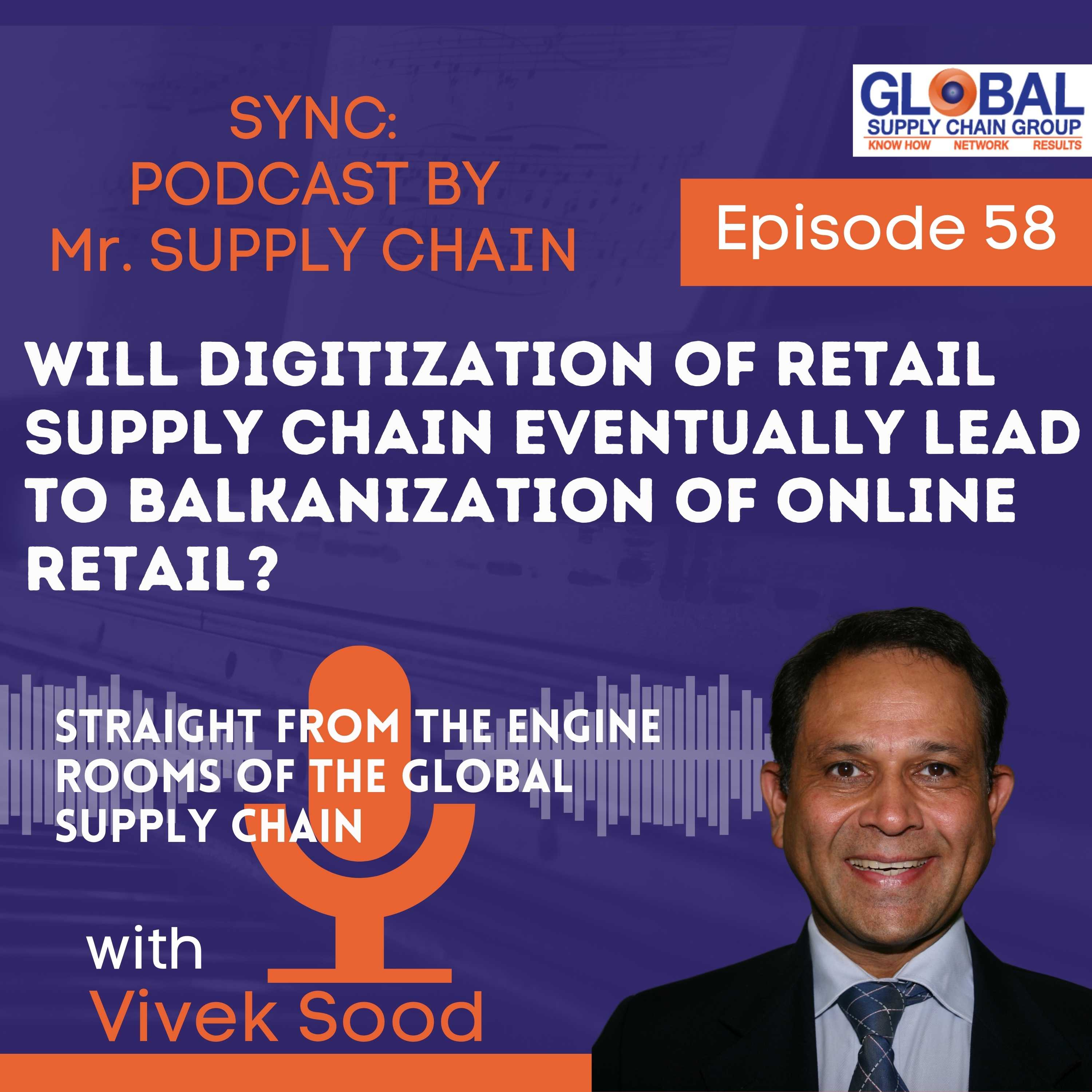 Sync: Mr Supply Chains\' Podcast - Straight From the Engine Rooms Of The Global Supply Chains