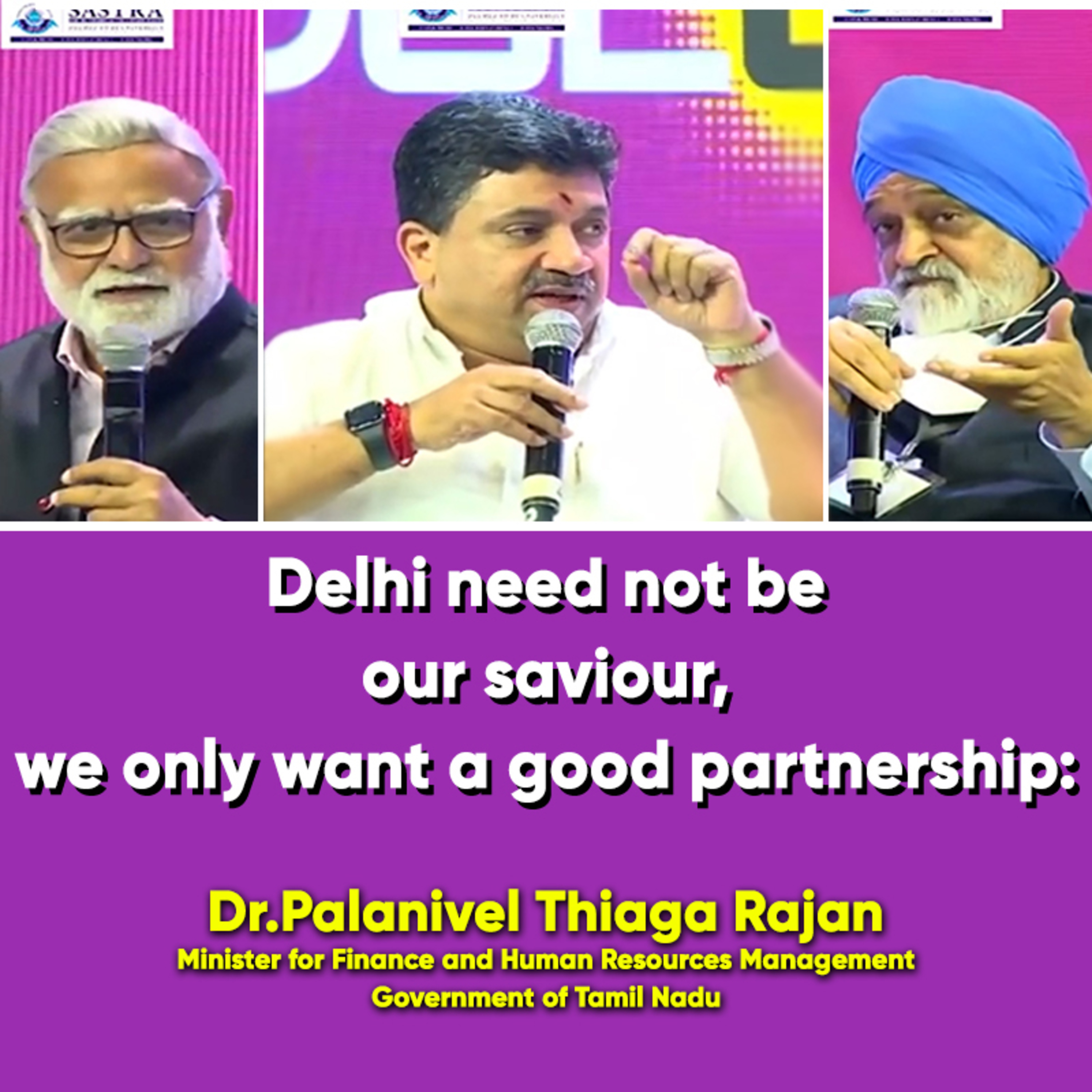 Official channel of Dr. PTR Palanivel Thiagarajan