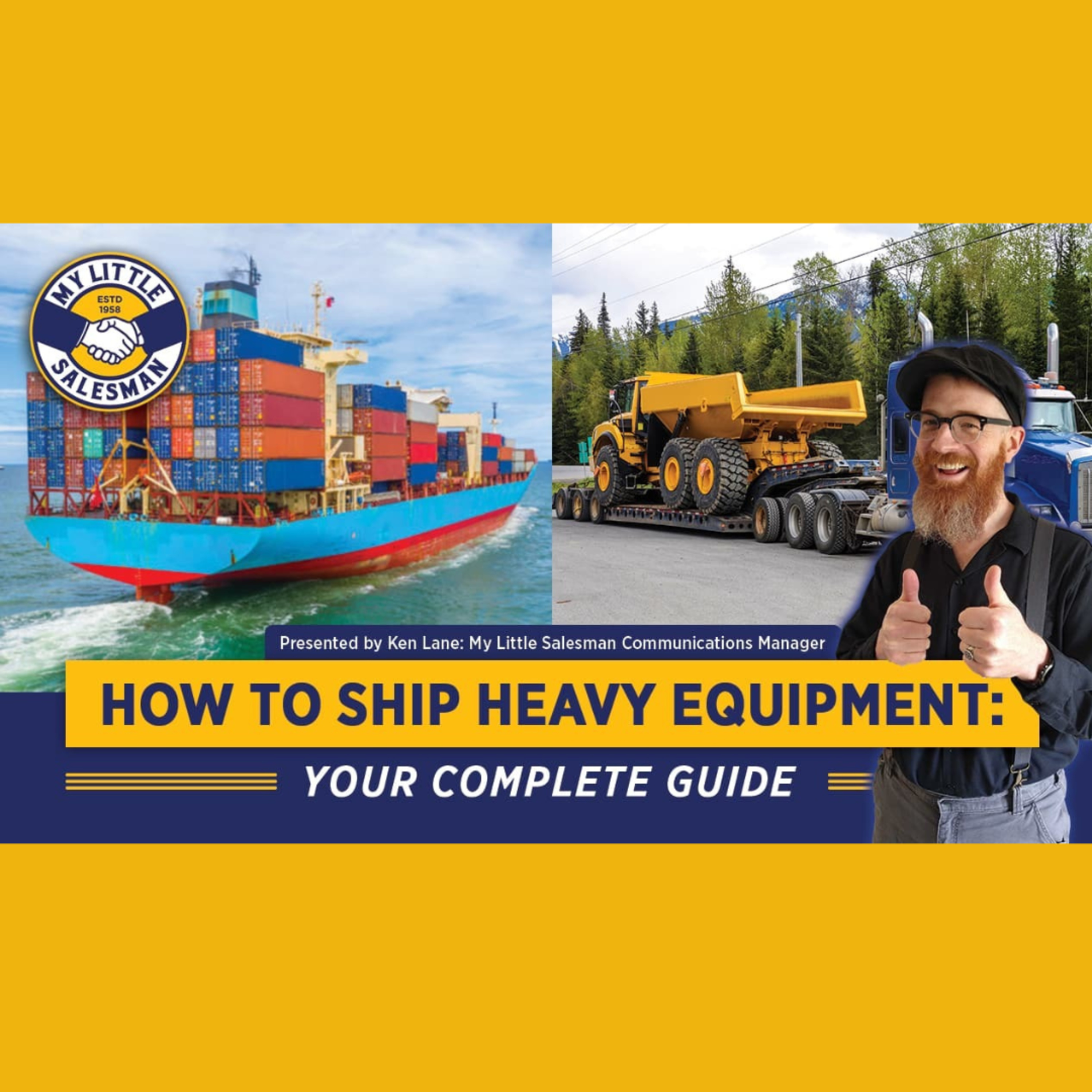 How to Ship Heavy Equipment: Your Complete Guide